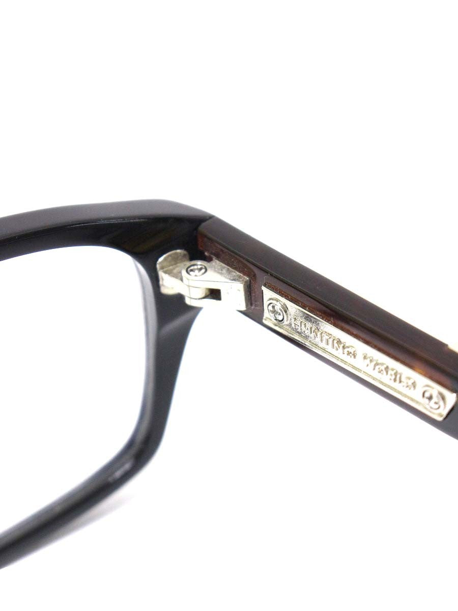 ハンティングワールド HTW-012 メガネ ブラック セルフレーム フルリム スクエア IT63WOOQODLW