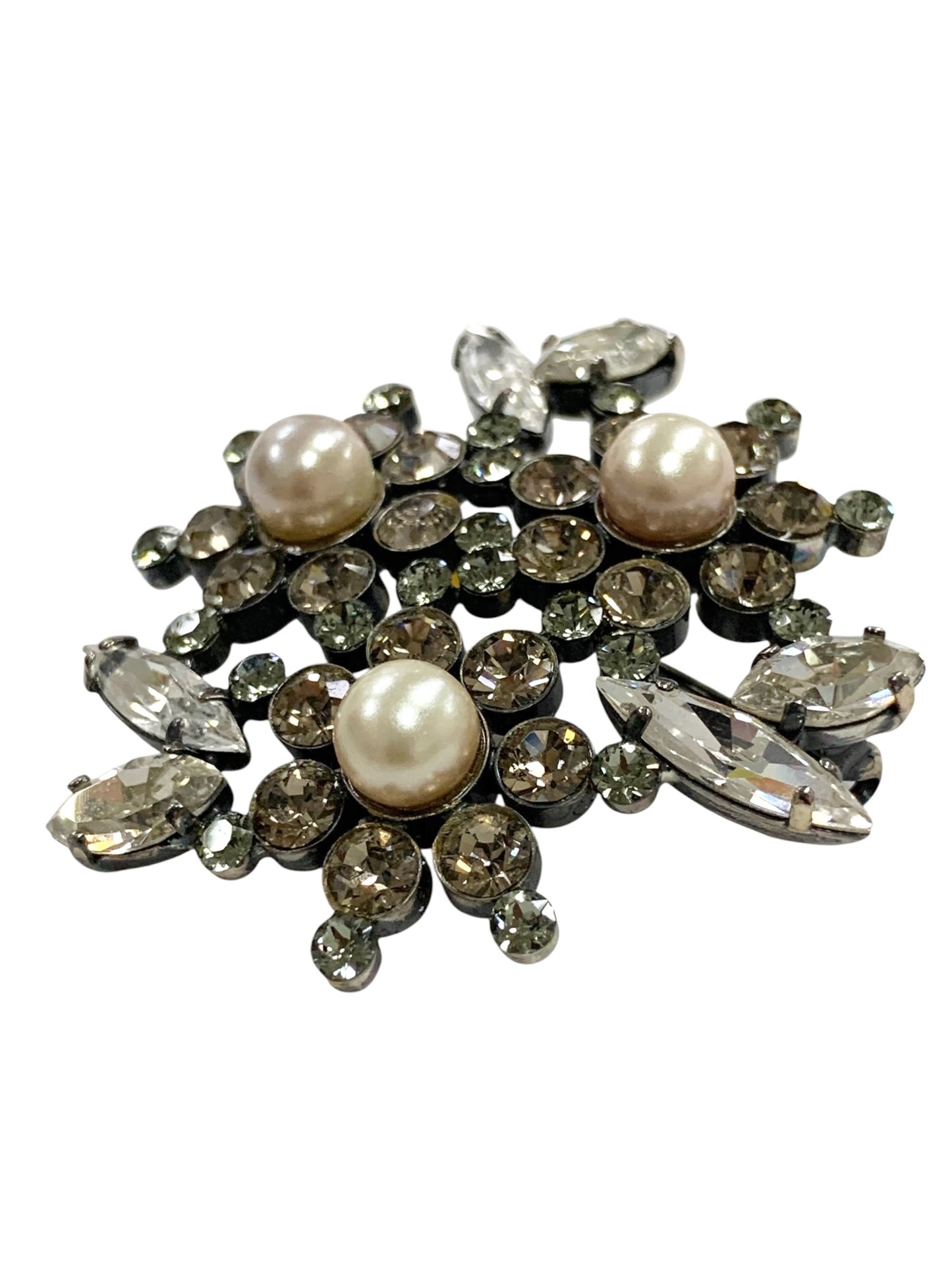 フォクシーブティック Little Garden ブローチ ピンク パール ラインストーン ITBR1BASKWYZ