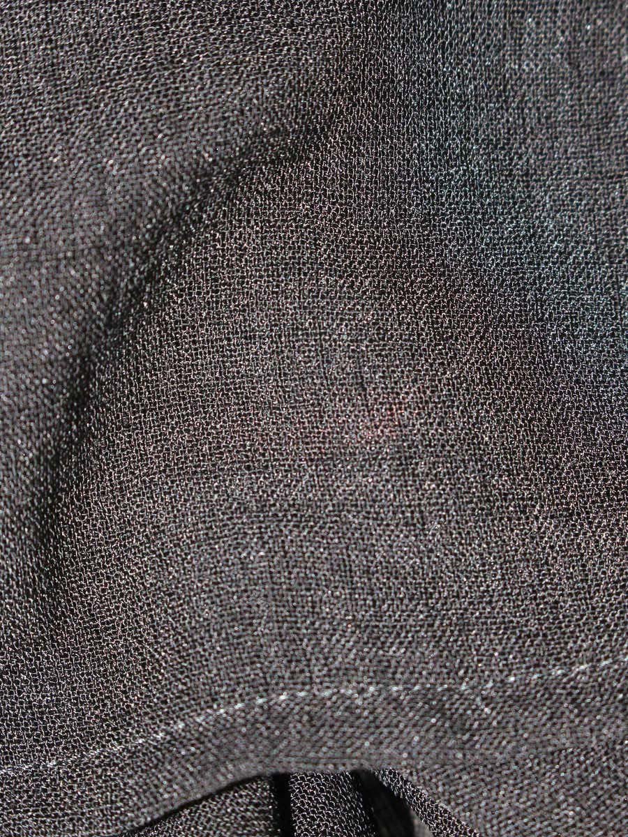 ルネ 5426970 ワンピース 36 ブラック フリル フレア ITG2SUQ4CC2A