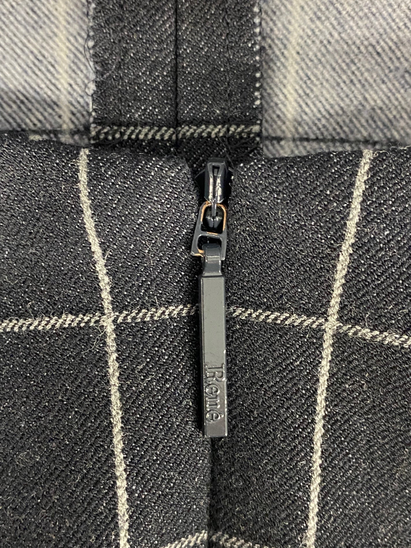 ルネ 6546110 ワンピース 36 ネイビー チェック IT3JG46F3N1C 【SALE】