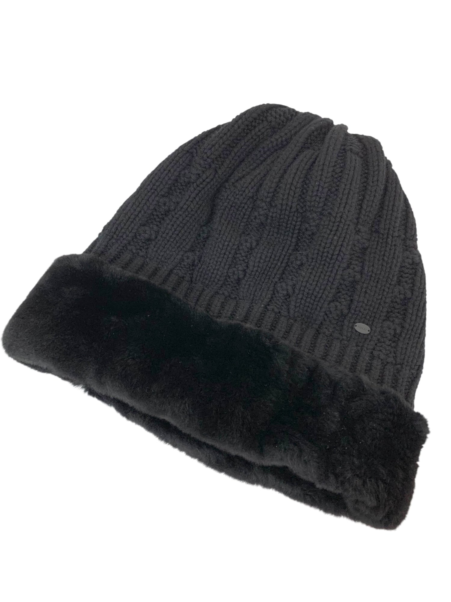 フォクシーブティック Cashmere Cap 40377 ニット帽 F ブラック | 中古