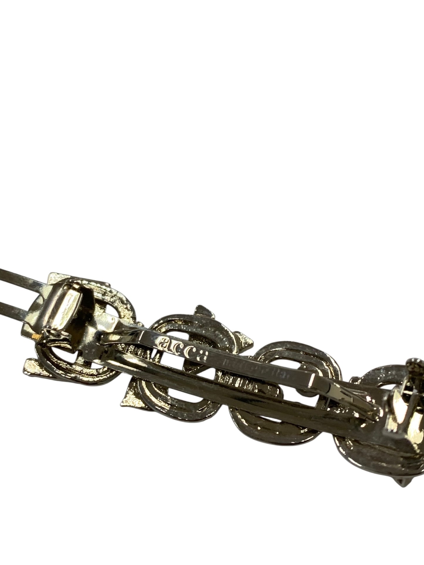 アッカ ハッピーメッセージラブ バレッタ シルバー ヘアアクセサリー ITG3WOCIEFMS