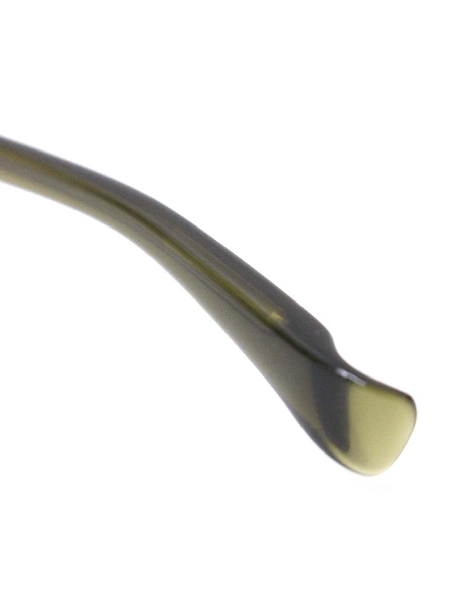 フォーナインズ ハーフリム(ナイロール)スクエア NPN-911 メガネ グリーン セルフレーム IT85E4UWEKXI