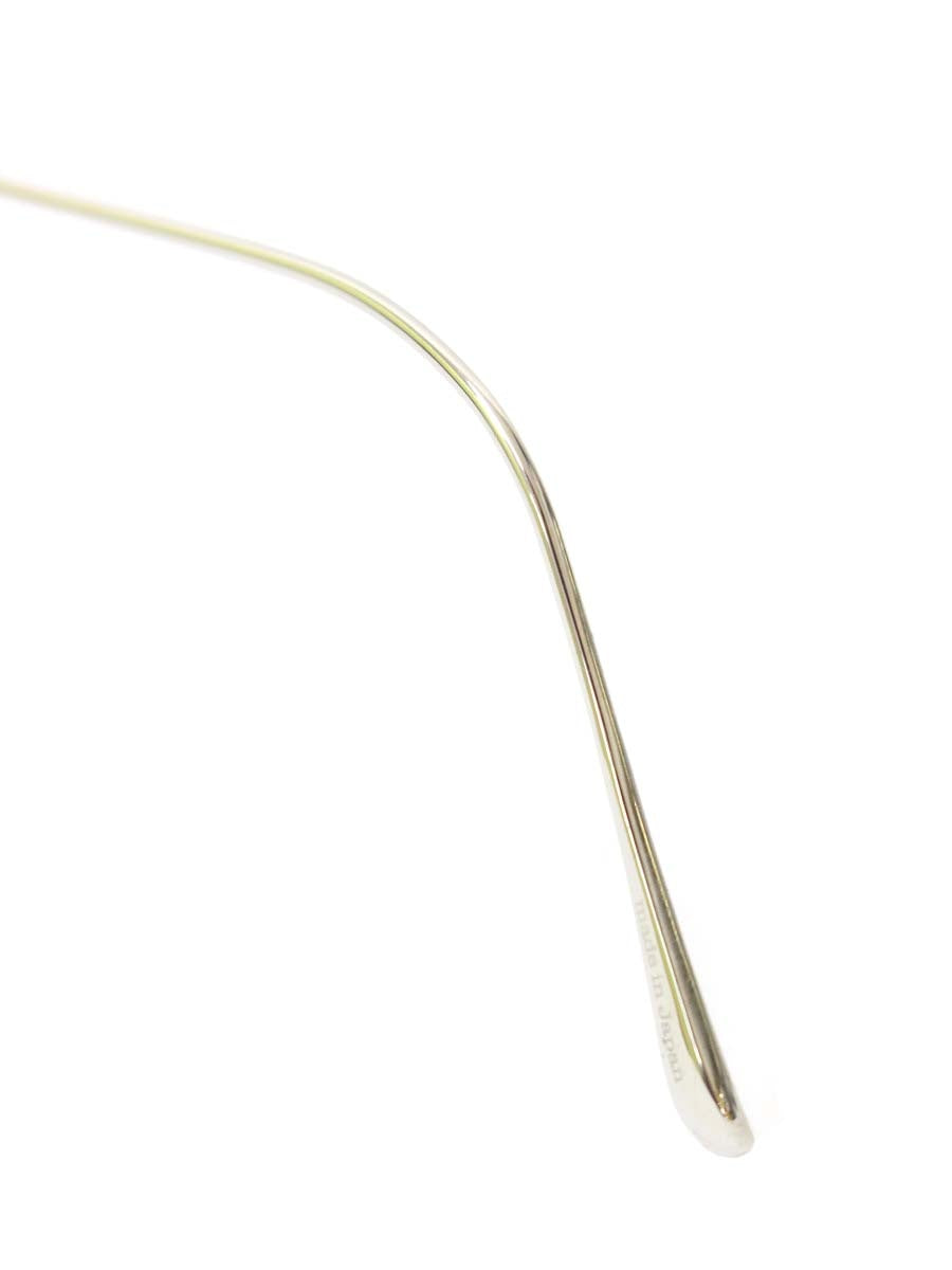 アイヴァン7285 639 メガネ 眼鏡 シルバー コンビフレーム フルリム ボストン カーキグリーン クリア ITX1E37ACBRK