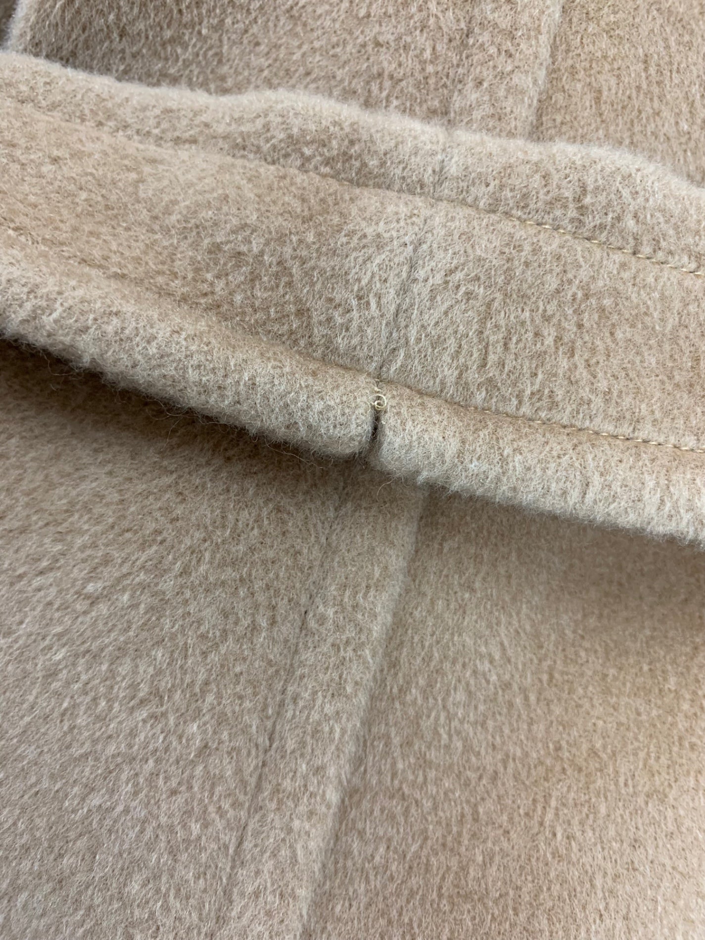 マックスマーラ 1637597 38 キャメル チェスター ロングコート シルバータグ ベルト ITVQLFNTHCB2