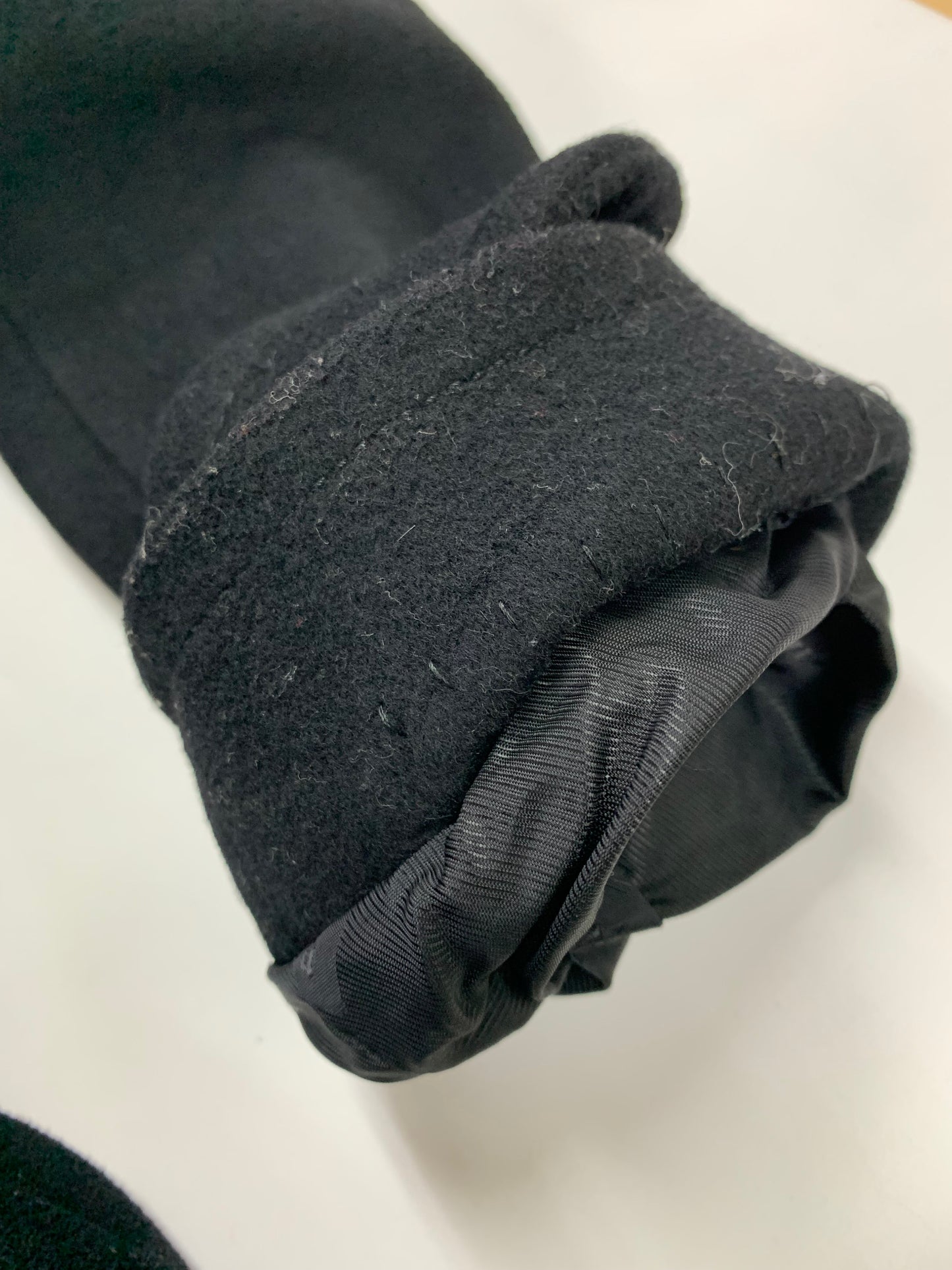 マックスマーラ 60162273 チェスターコート 40 ブラック ウール IT0OJ78I8672