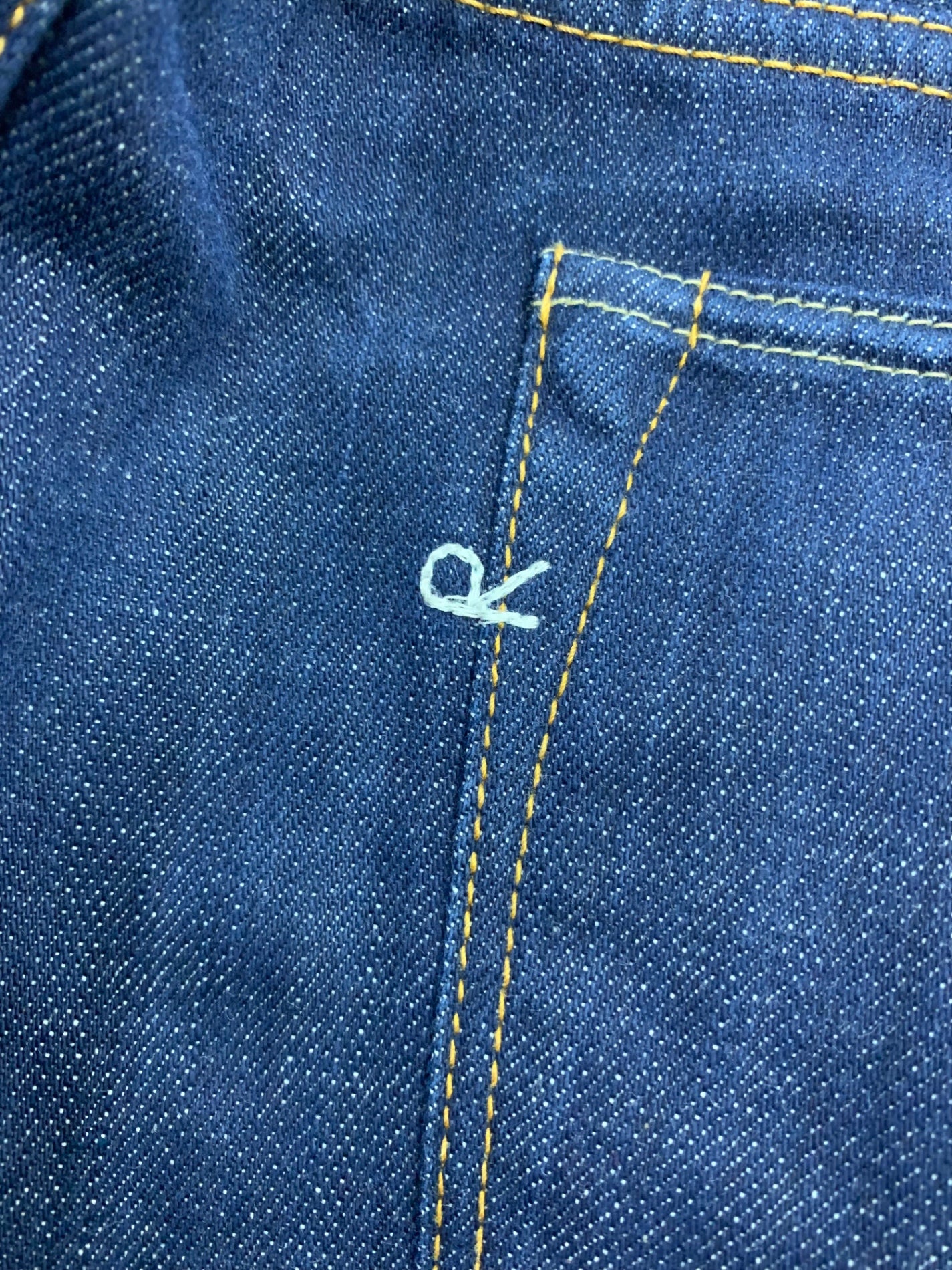 フォーティファイブ アール デニムパンツ 33 ネイビー コットン IT3IMPW2CSO1