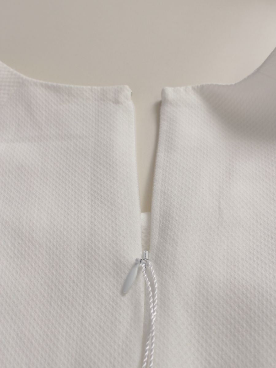 エリザ 27108131 ワンピース 2 ホワイト フラワーモチーフ ITI2Z0GKI2XL