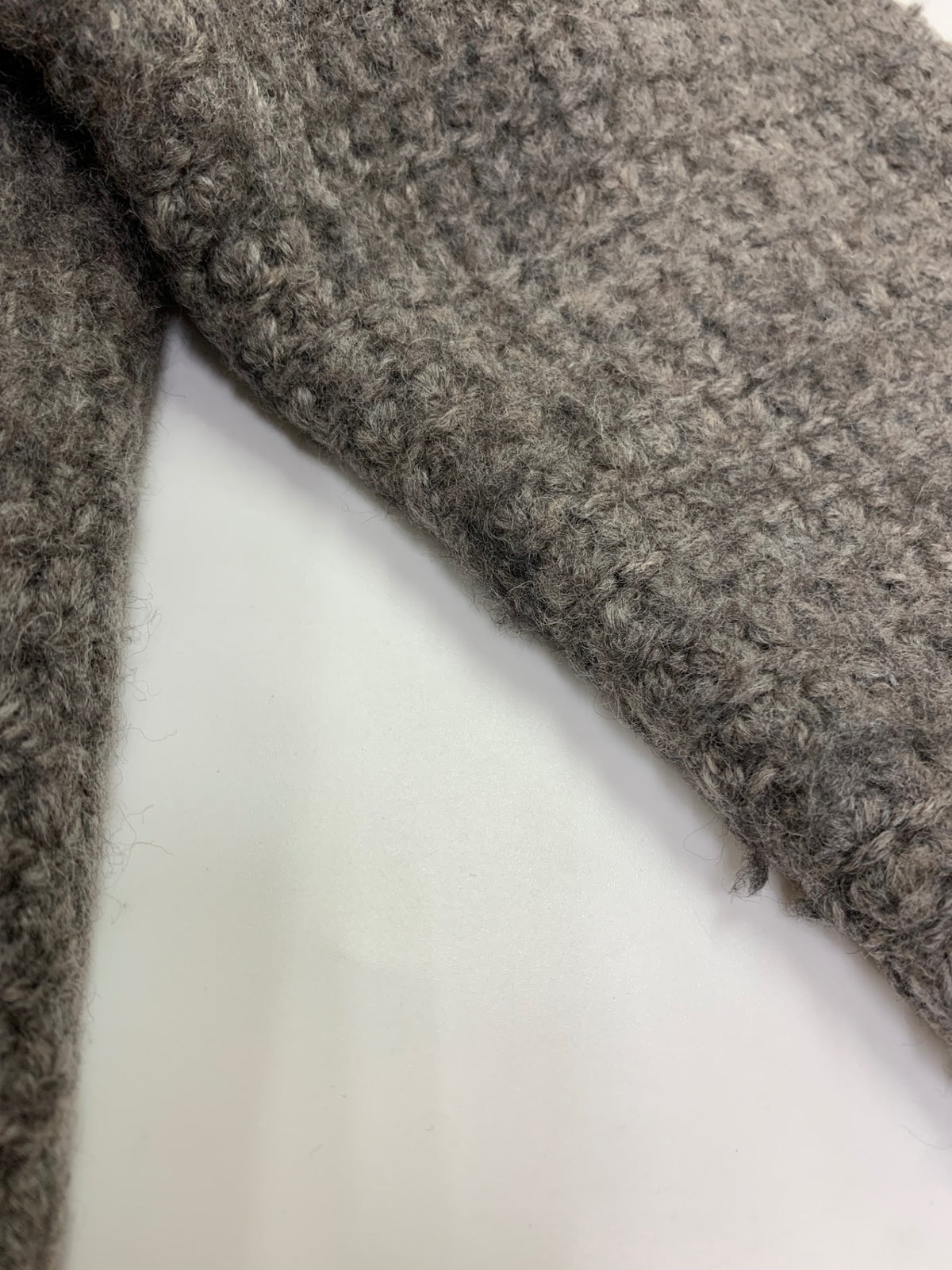 フォクシーブティック 34332 ダッフルコート F グレー ウール フォックスファー付 ITNT2HIEIHQH