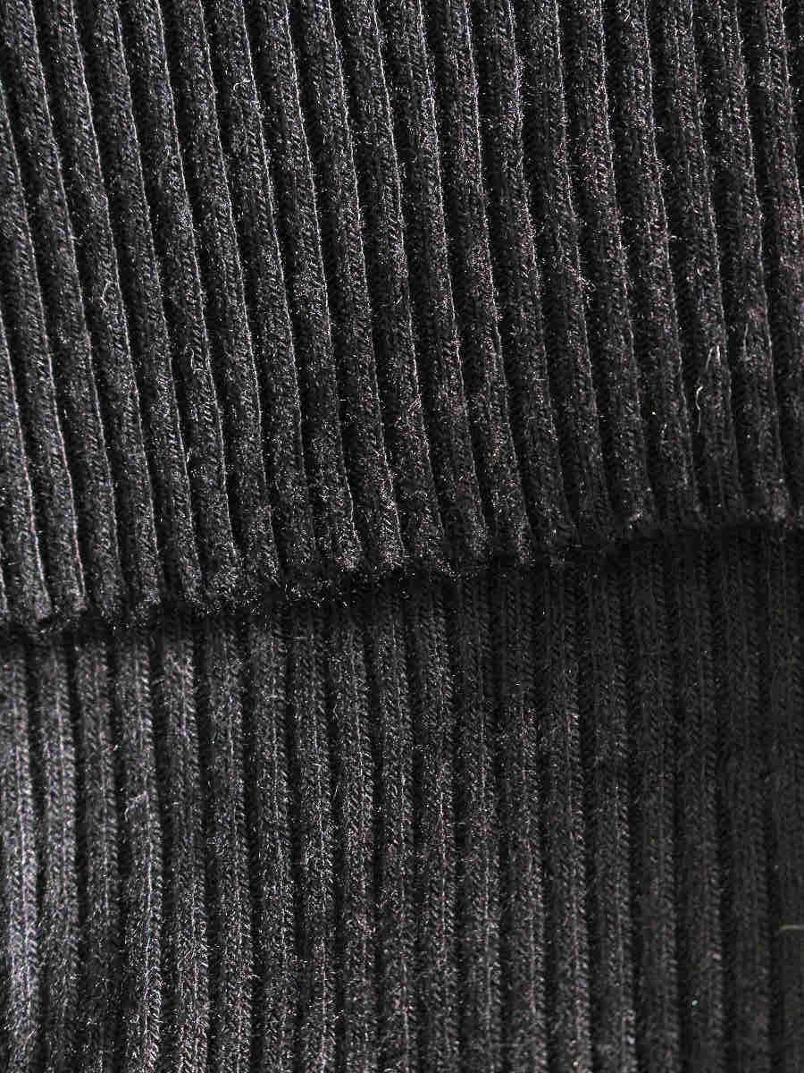 アディアム Tops 42346 ニット セーター S ブラック IT11QYUWOSQS