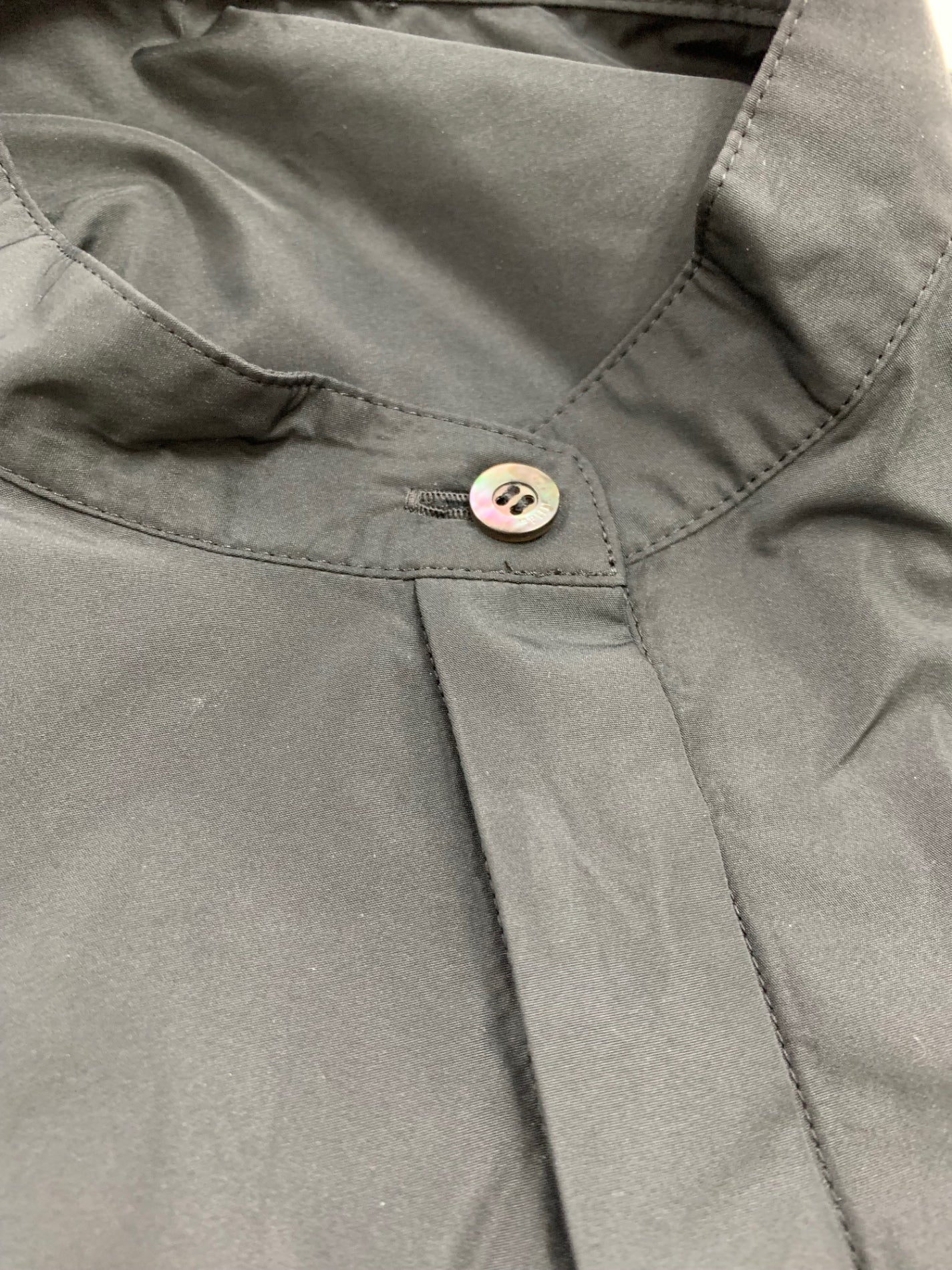 ルフィル 534-3110106 ブラウス F ブラック ライトタフタギャザー ITRWXRQUZZPC