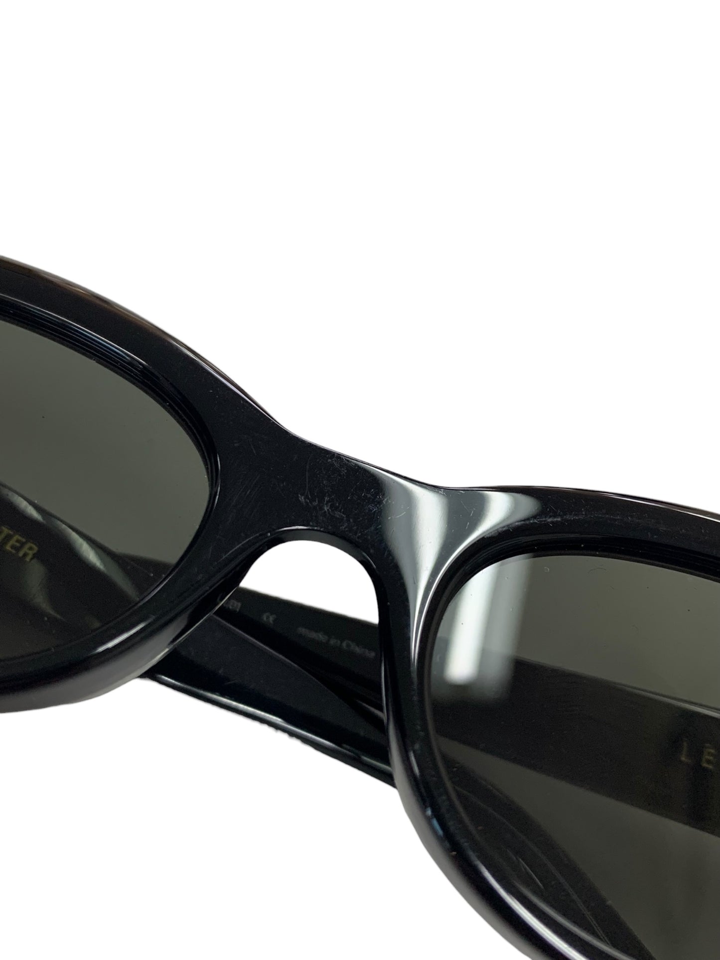 ジェントルモンスター LE サングラス ブラック セルフレーム フルリム オーバル(楕円) IT5P2KB914M2