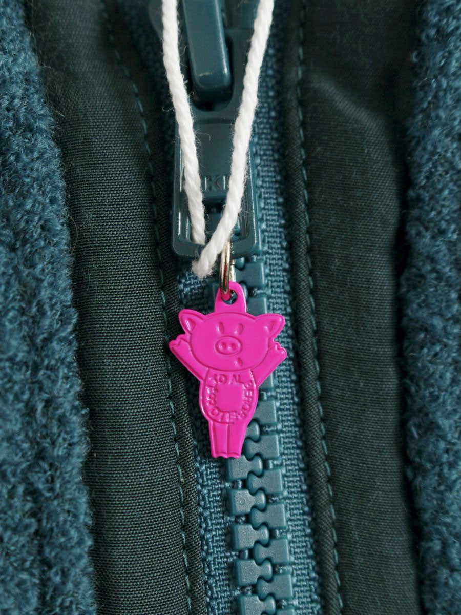 アルベロベロ 434453 ブルゾン F グリーン フリース ジップアップ ビジュー ITBJ2RA6PNDC