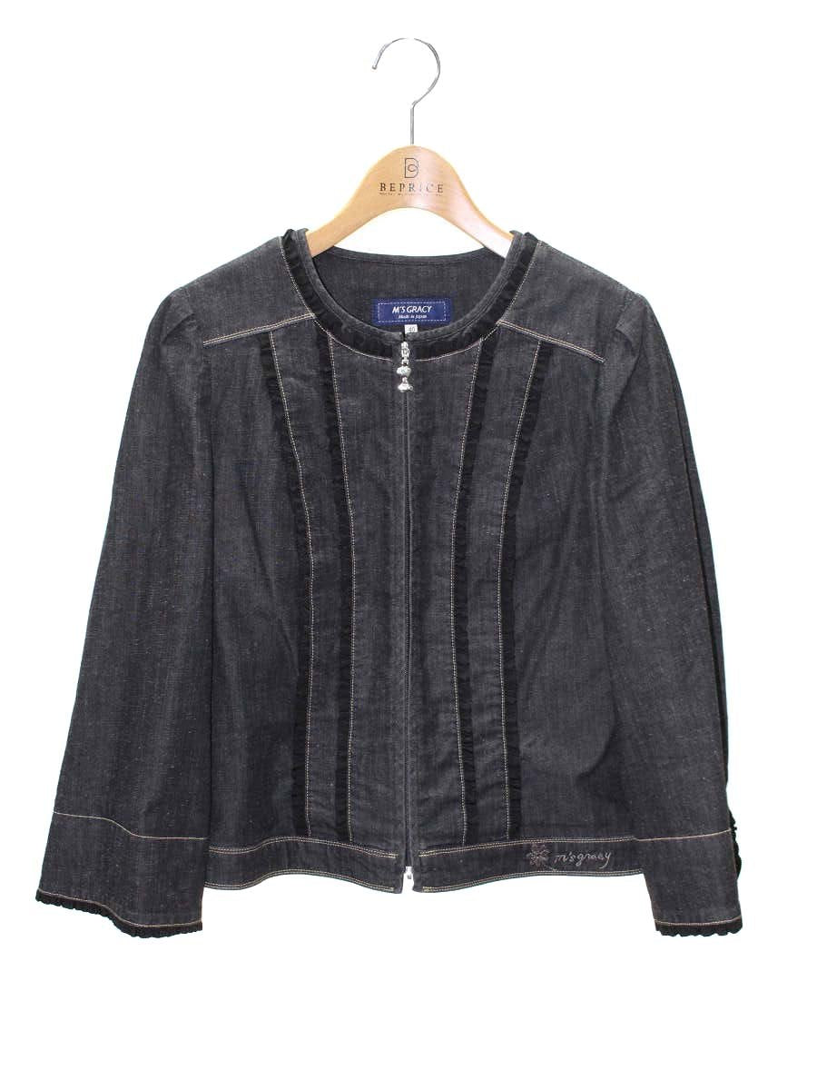 エムズグレイシー新品デニムジャケット40　カタログ掲載品 エムズグレイシー新品デニムジャケット40 カタログ掲載品 エムズ