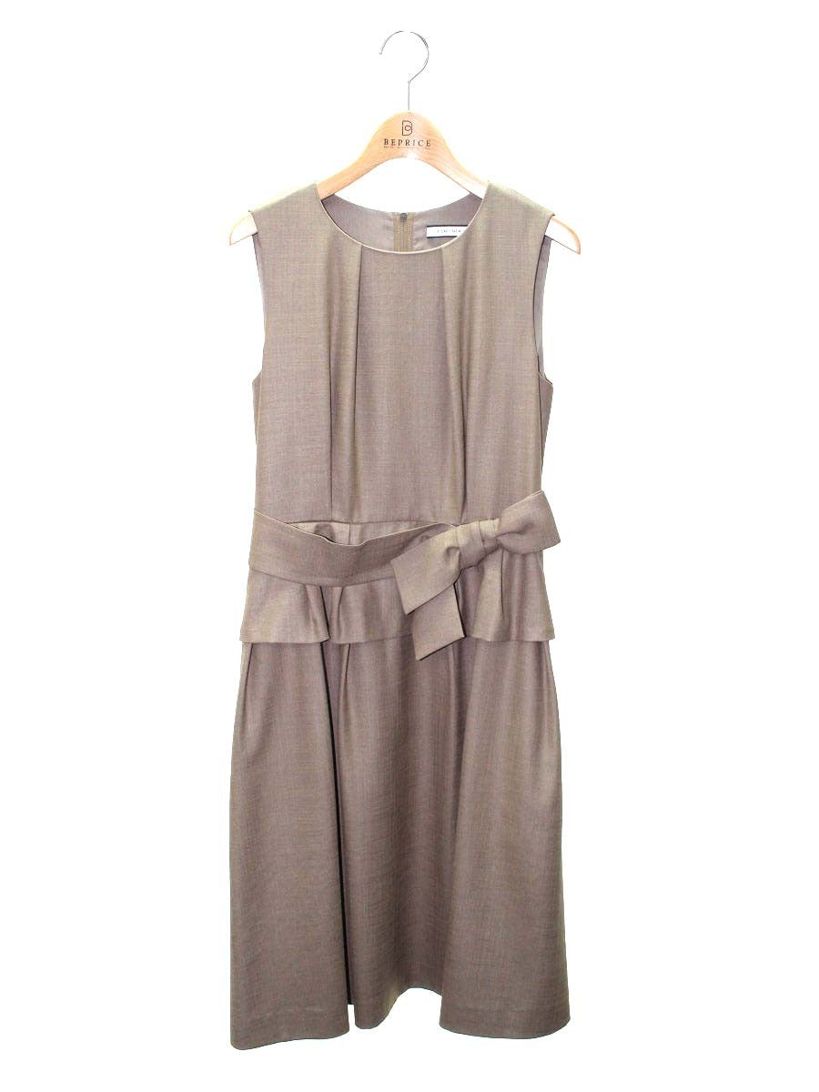 フォクシーニューヨーク Waist Ribbon Dress ウエストリボン 34771