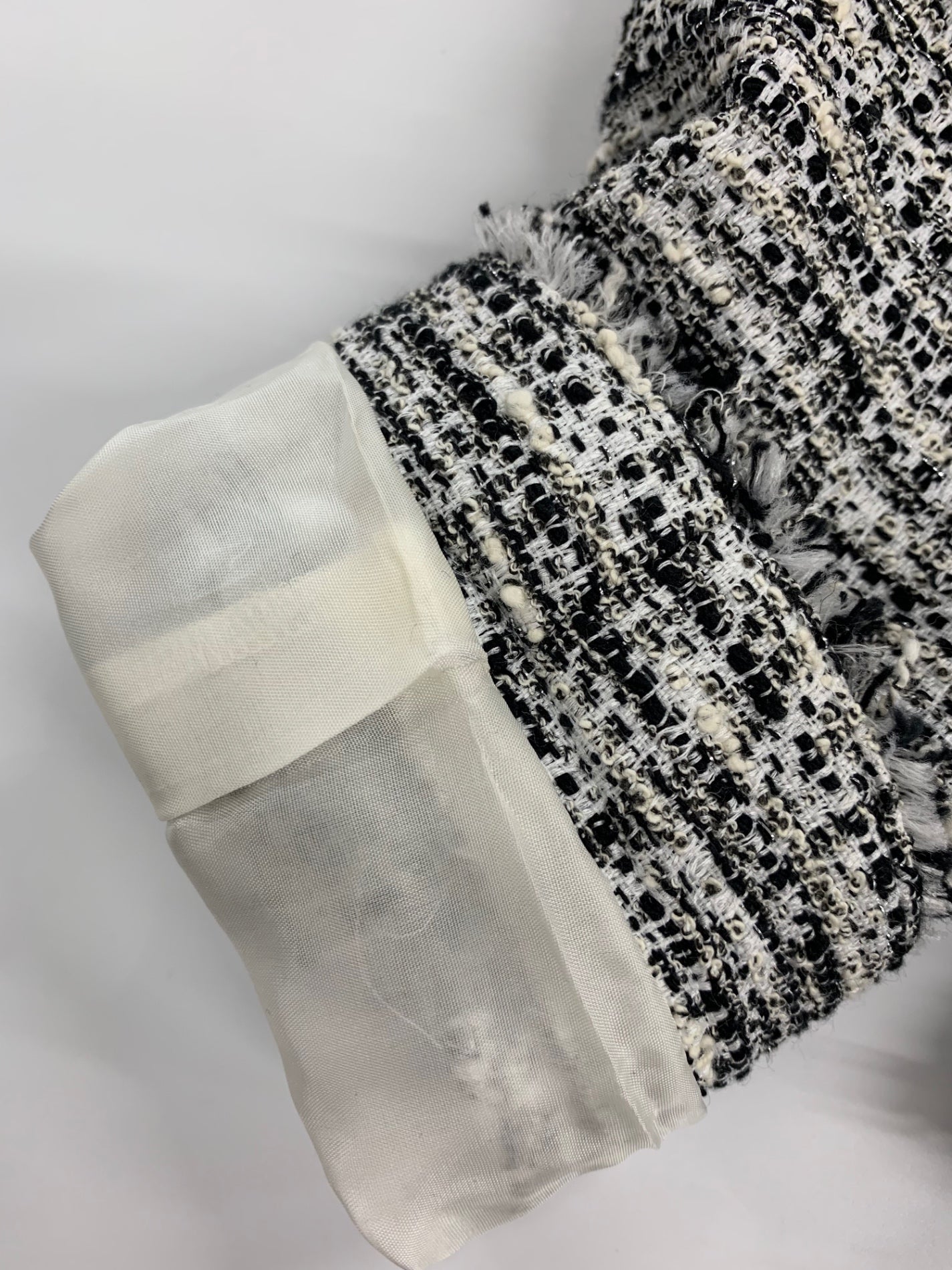 ルネ 6013080 ジャケット 34 ブラック TISSUE社製ツイード ITIGP4IG1IKU