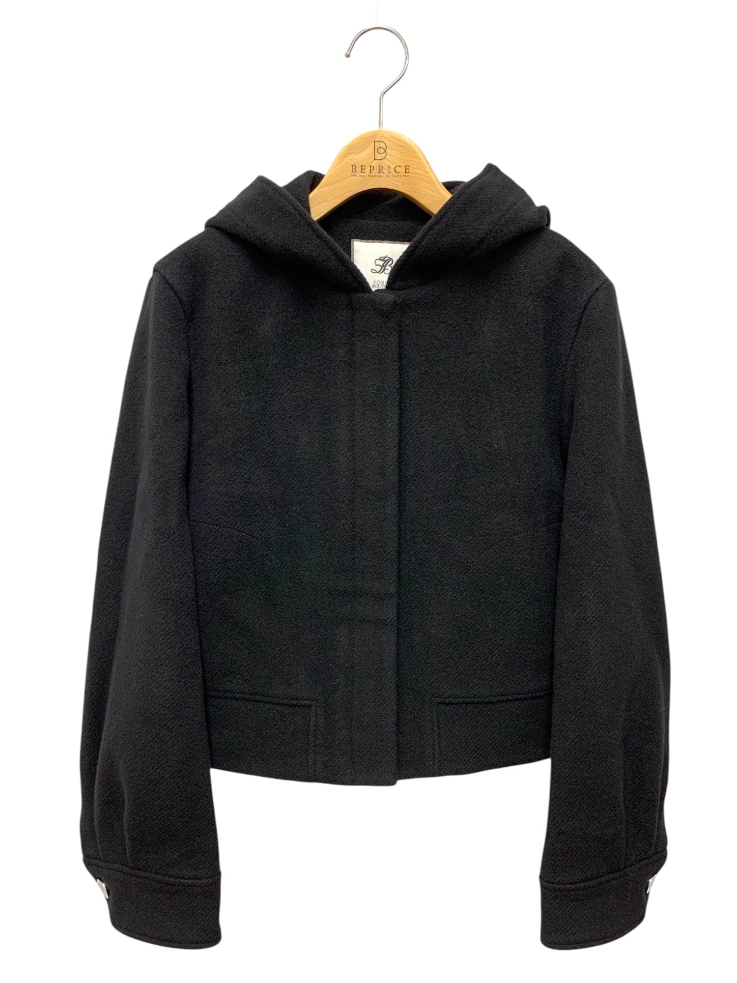 10/10まで！【新品未使用】FOXEY　44870　Marie Jacket フォクシーブティック Marie 44870 ジャケット 38 ブラック マリー