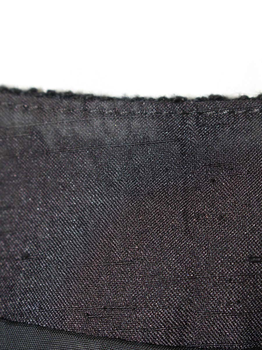 エムズグレイシー 011101 ワンピース 38 ブラック ボーダー リボン ITT0E9E0A49G