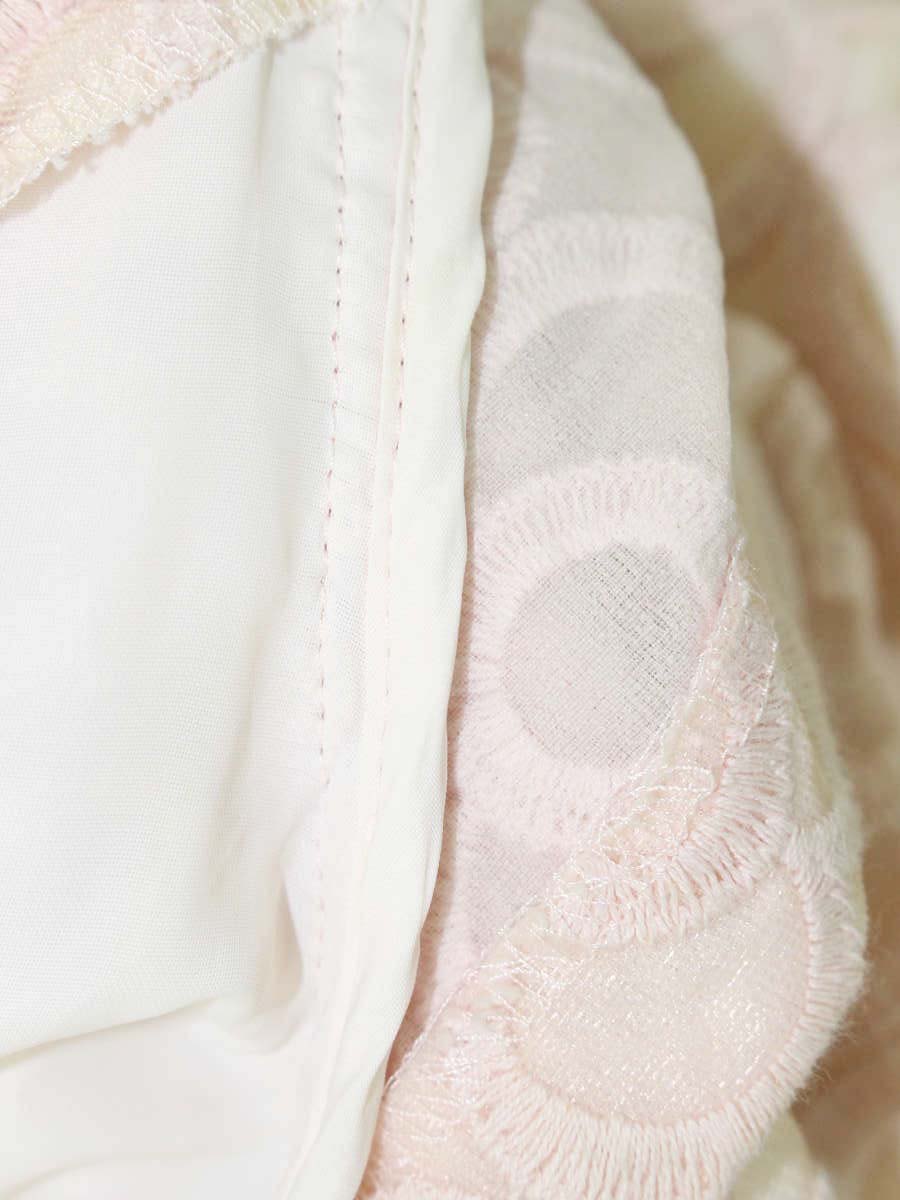 エムズグレイシー 911325 ワンピース 40 ピンク フラワーモチーフ レース 刺繍 ITUTS6LPMQ0O