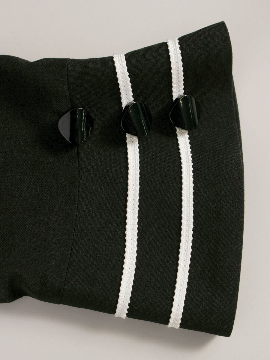 ベラ 381-5236 テーラードジャケット 38 ブラック ライン ITK5QAKKSLTW