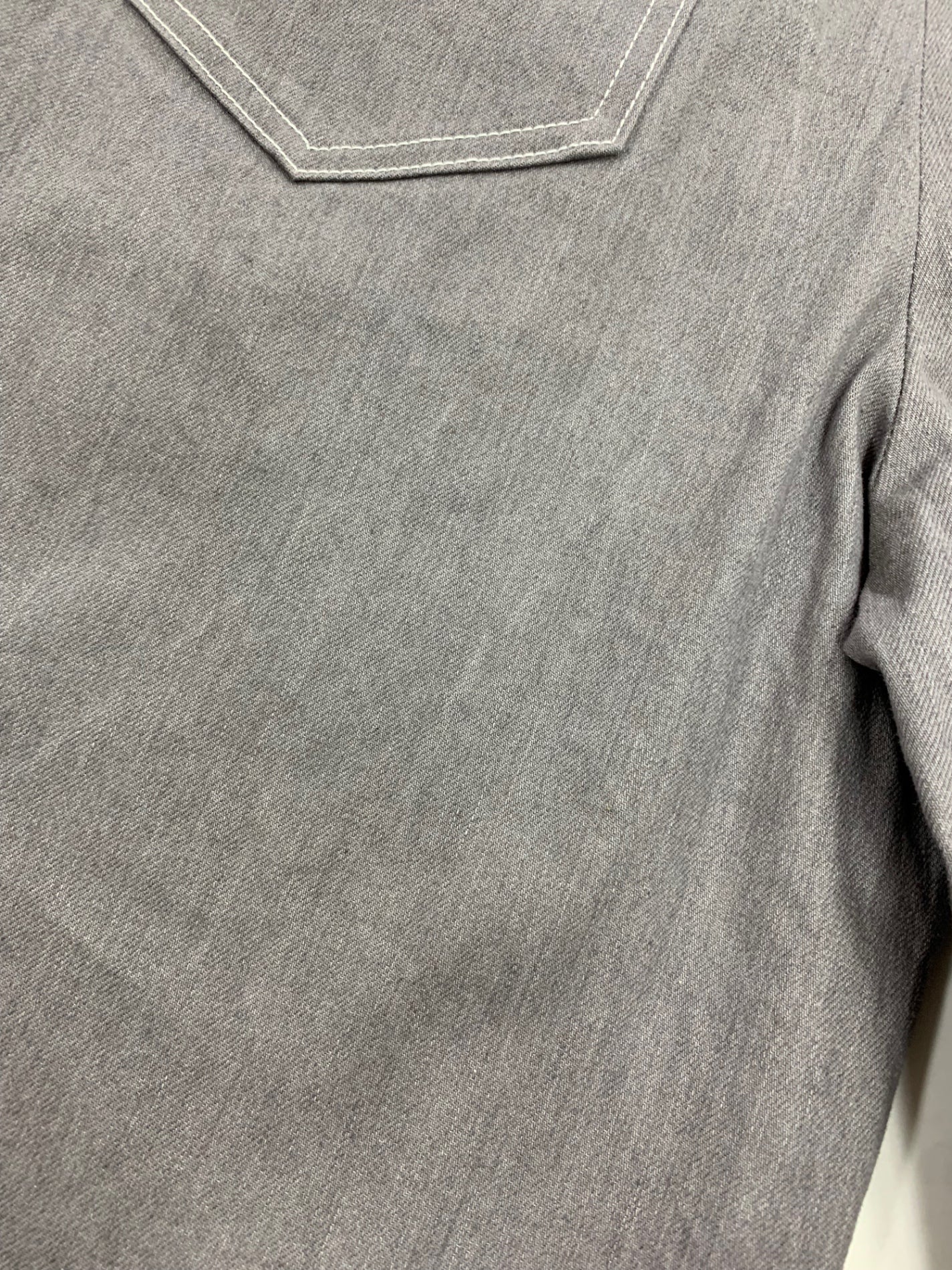 フォクシーニューヨーク Denim Wide Pants 40375 デニムパンツ 38 グレー IT71G1V8Z7U6