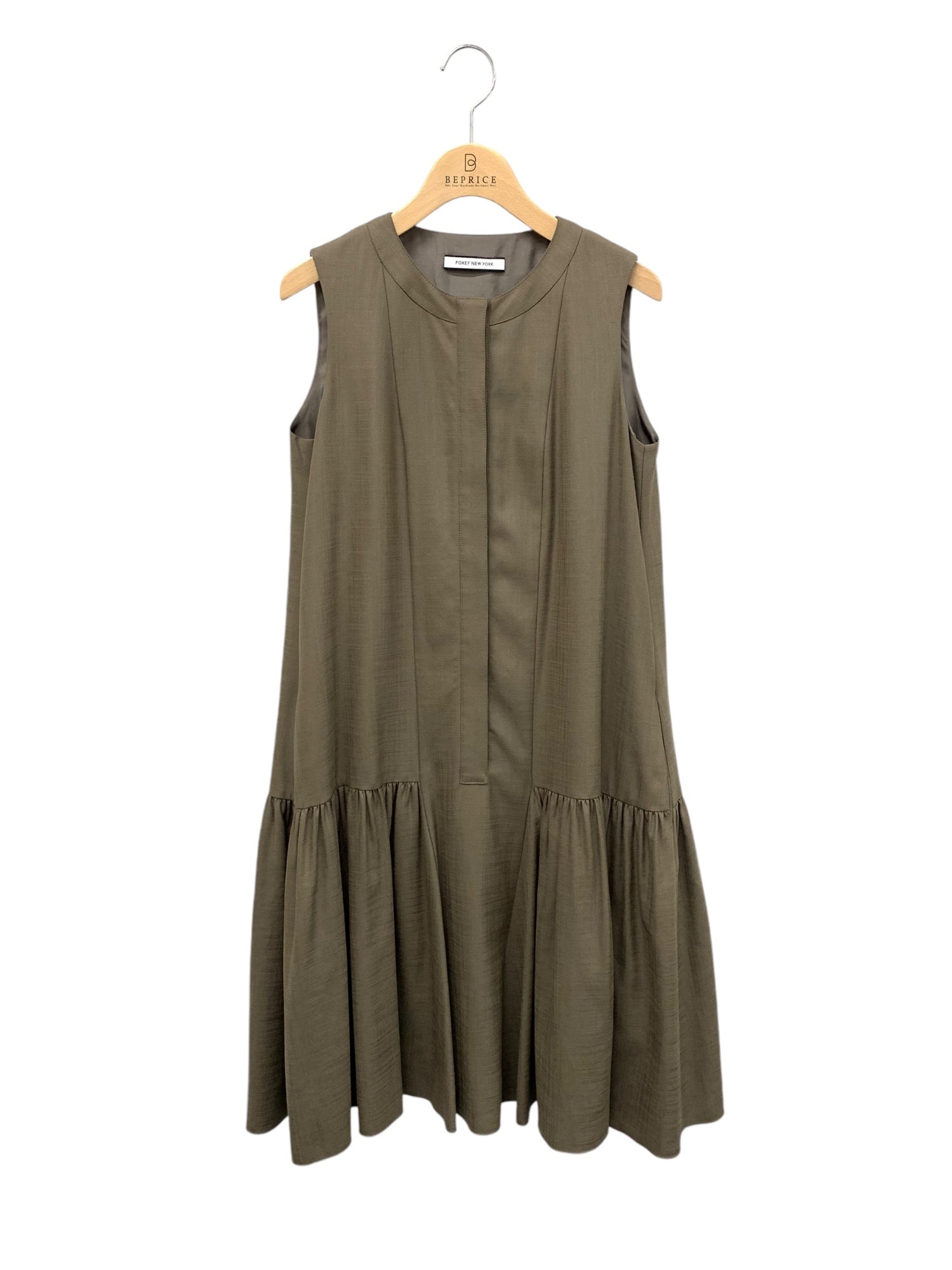 フォクシーニューヨーク Sleeveless Flare Tunic 35954 ワンピース 38 ブラウン | 中古ブランド品・古着通販ビープライス