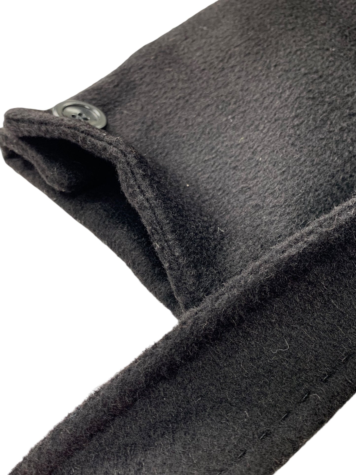 マックスマーラ 10161033 コート 40 ブラック アルパカ フード ファー ITYVT0JAV8B5 【SALE】