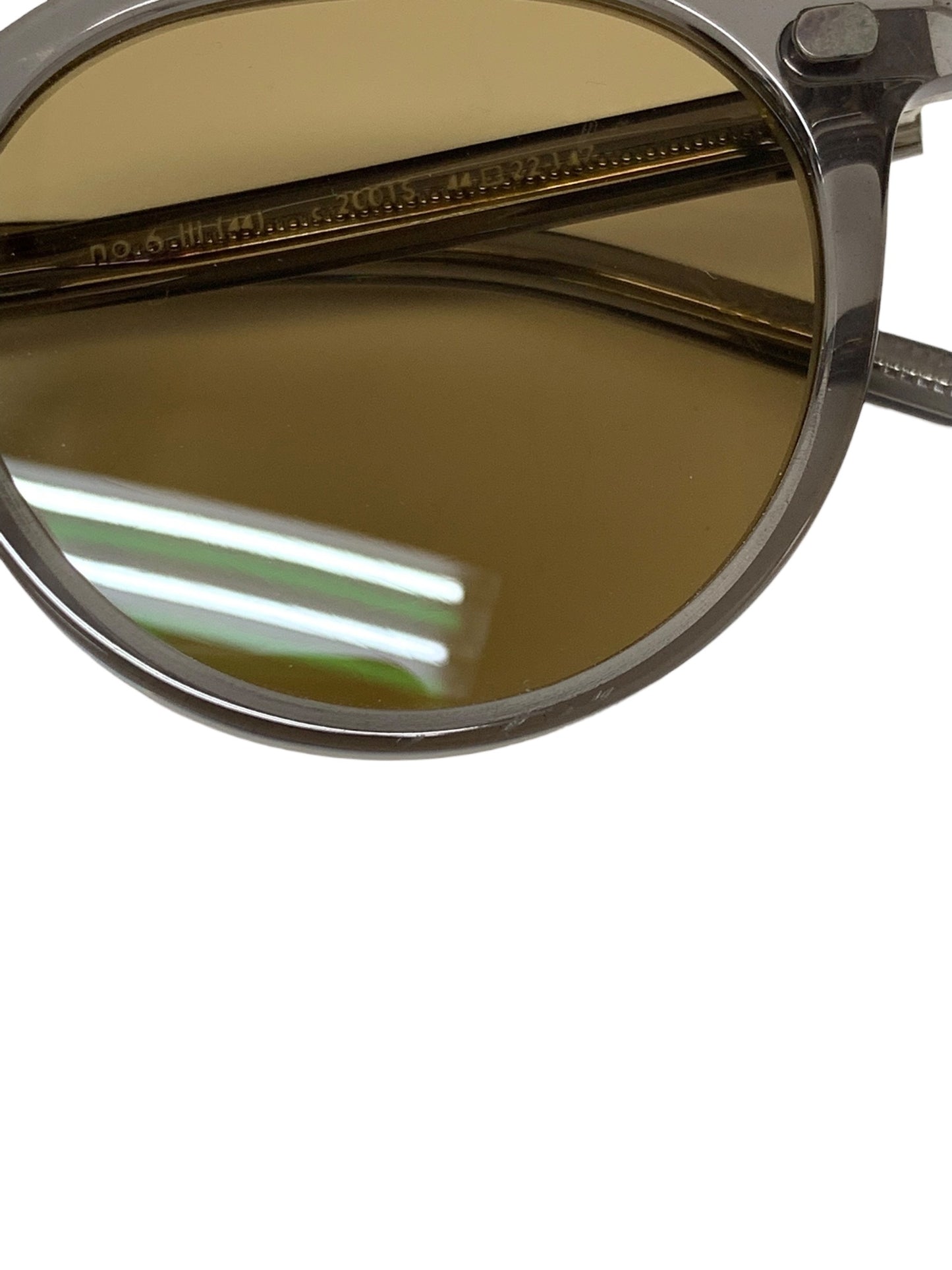 テンアイヴァン 3rd collection CELLULOID SERIES No6Ⅲ(44) メガネ グレー セルフレーム フルリム ボストンシェイプ ITJ7HUFMGECG