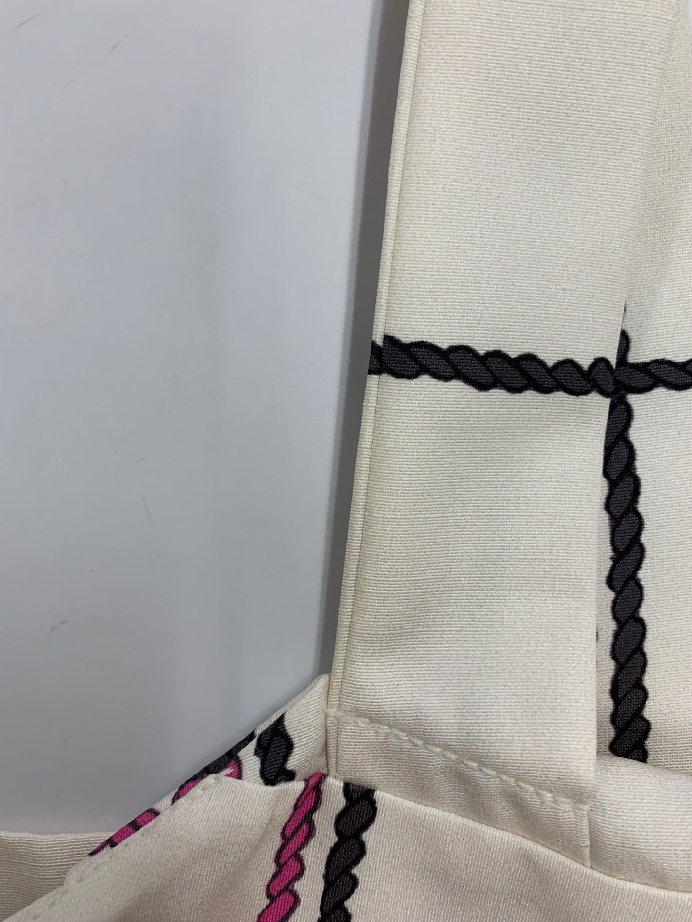 グレースクラス ロープチェックワンピース 0224131083-00 36 ホワイト ITY6SQZQXWUO 【SALE】