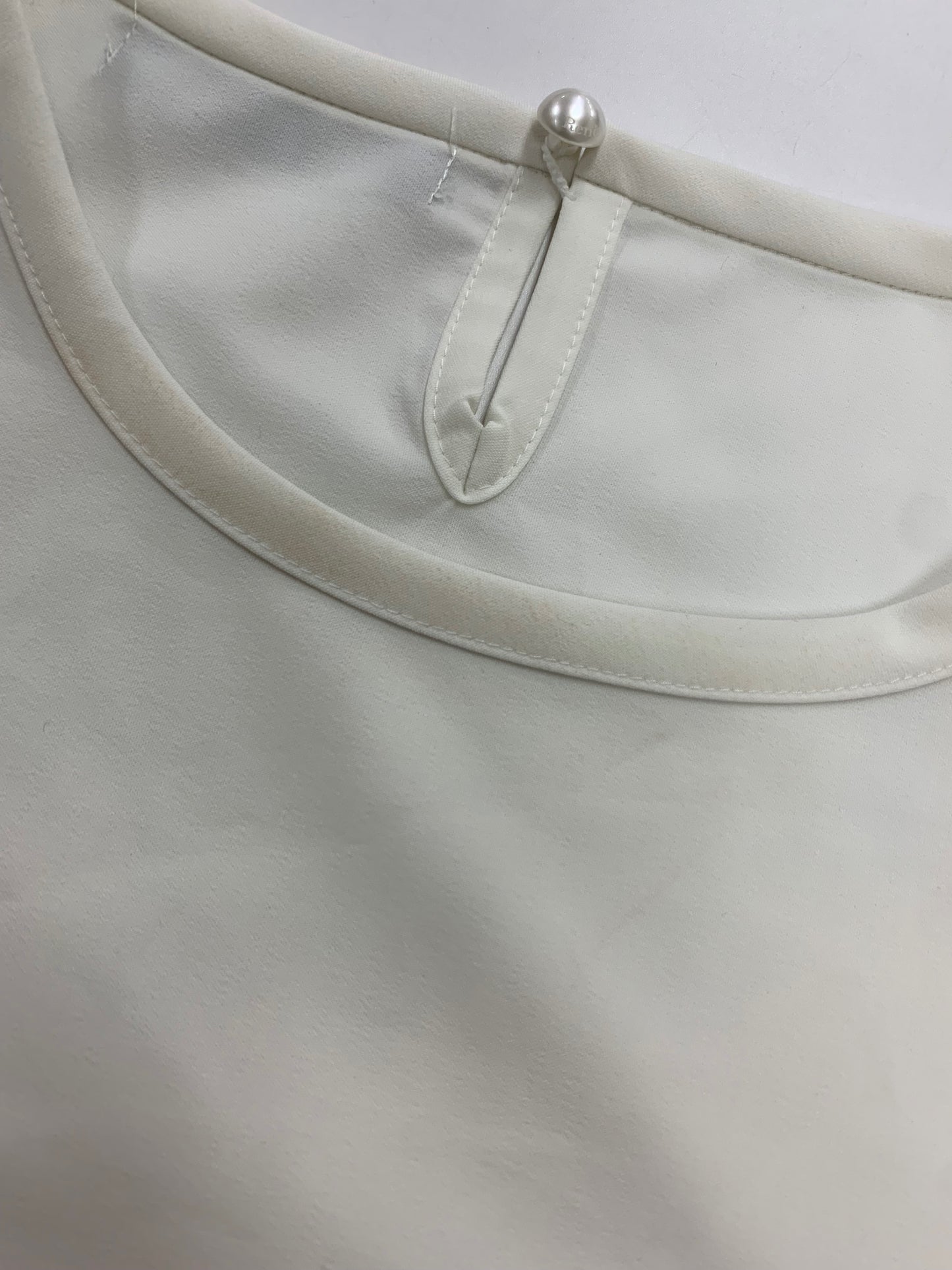 ルネ 5527031 プルオーバー 38 ホワイト パール ストレッチ ITDQX72ZGNGO