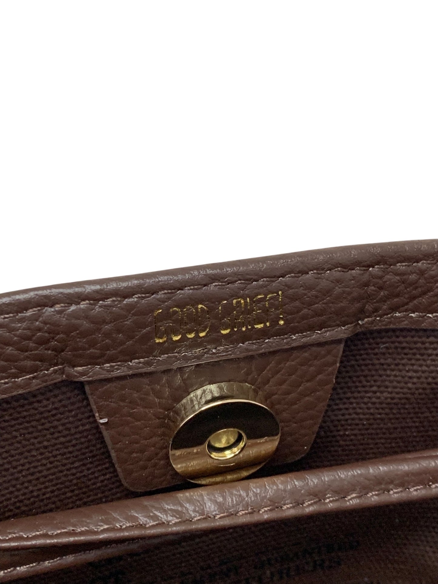 グッドグリーフ バッグ ブラウン DrawstringTote L'Appartement ITR8WG2N5AZA