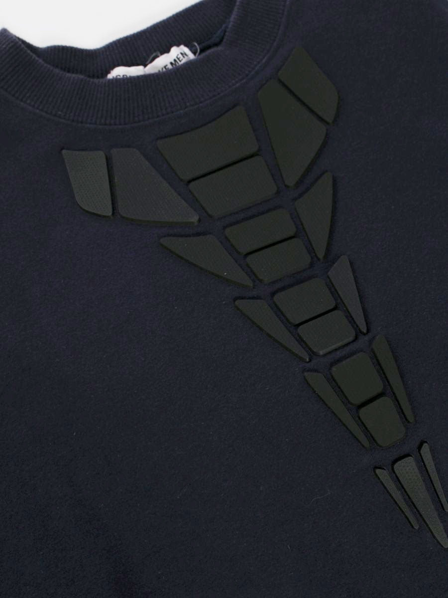 イッセイミヤケメン ME73JK025 半袖スウェット M ネイビー ITH1L055S5F1