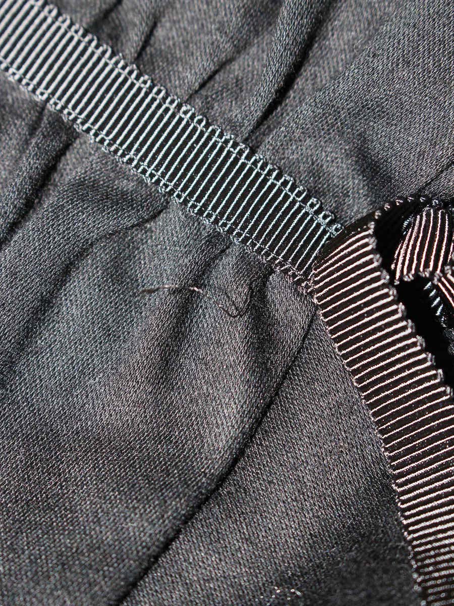 エムズグレイシー 415304 カットソー 40 ブラック フリル ITM5O7VFKX7S