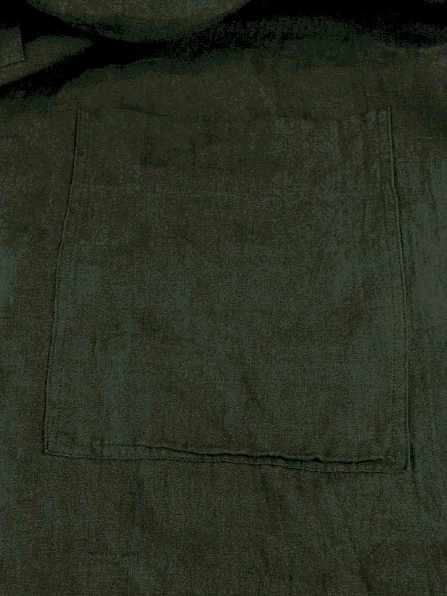 カレンソロジー CL406026ER チュニック F ブラック リネン 麻 ITBCXPTJDDHW