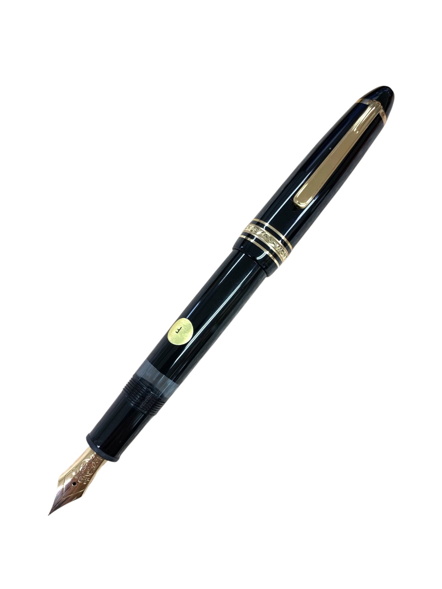 モンブラン 万年筆 旧マイスターシュテュック 146 ブラック F 14C IT9M80LER6EG モンブラン 万年筆 旧マイスターシュテュック 146 ブラック F 14C