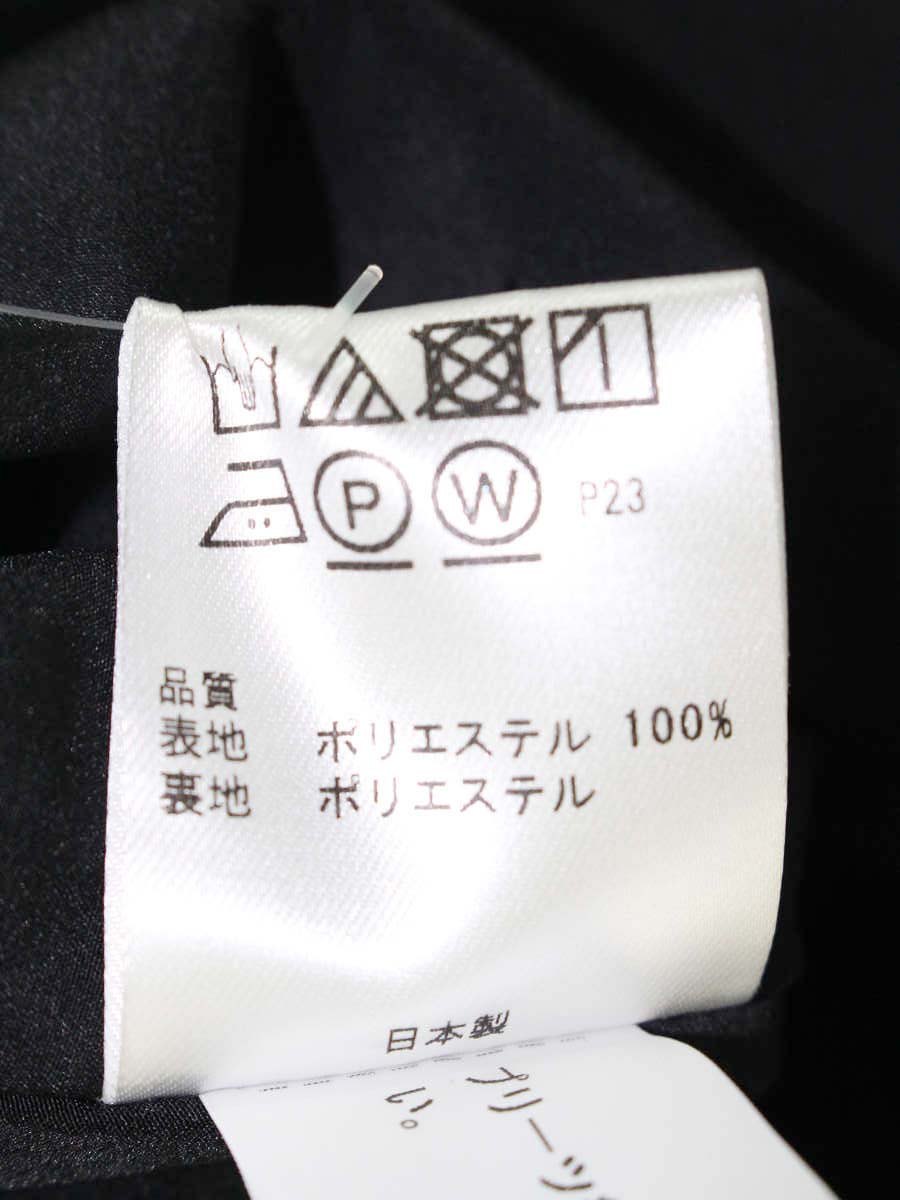 トッカ サイドプリーツ 洗える LILY ドレス OPTOYA0110 ワンピース 2 ブラック ITSV26PMSO3O 【SALE】
