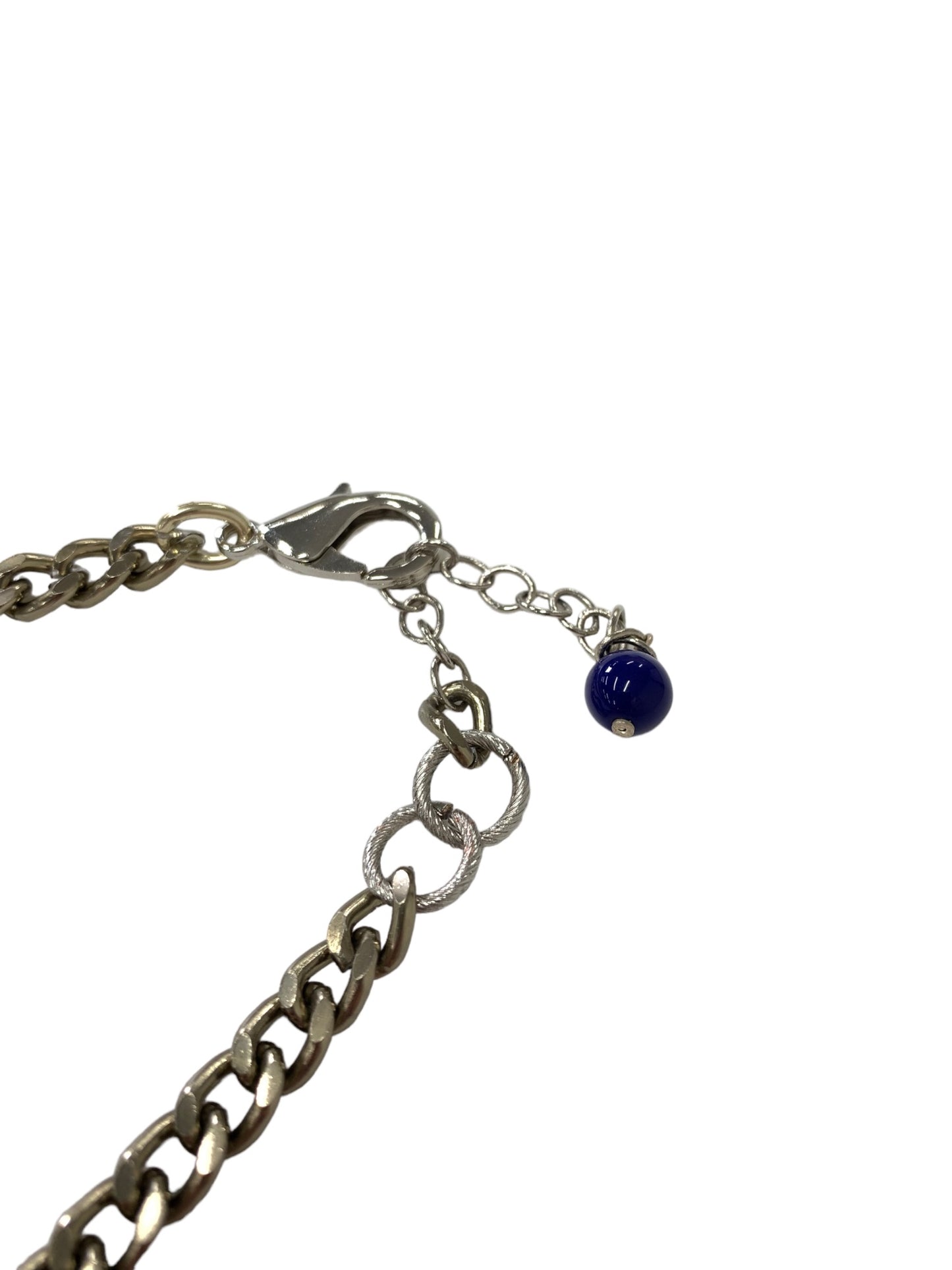 フィリップフェランディス ネックレス ブルー カラーストーン スター サークル シルバー ITVZN2V1SQWI