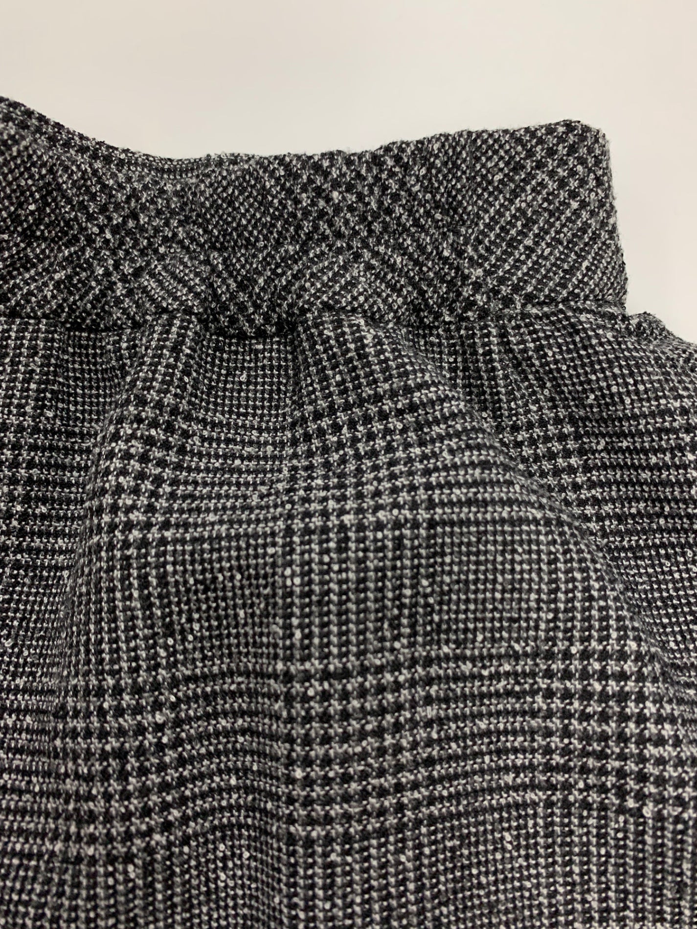 ルネ 6535090 パンツ 34 ブラック ツイード IT3ZJHYPGXCK 【SALE】