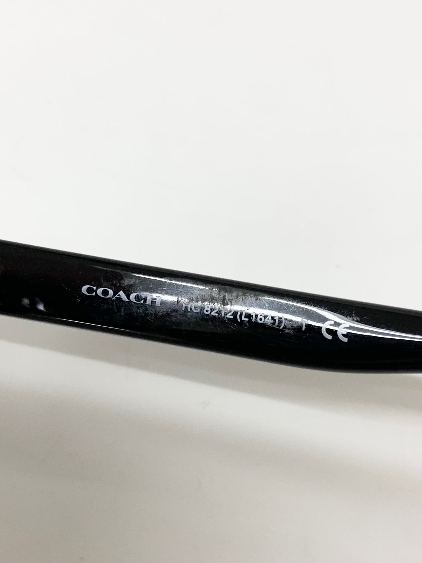 コーチ HC8212 サングラス ブラック セルフレーム フルリム ウェリントン ITZQD4J4W2NW