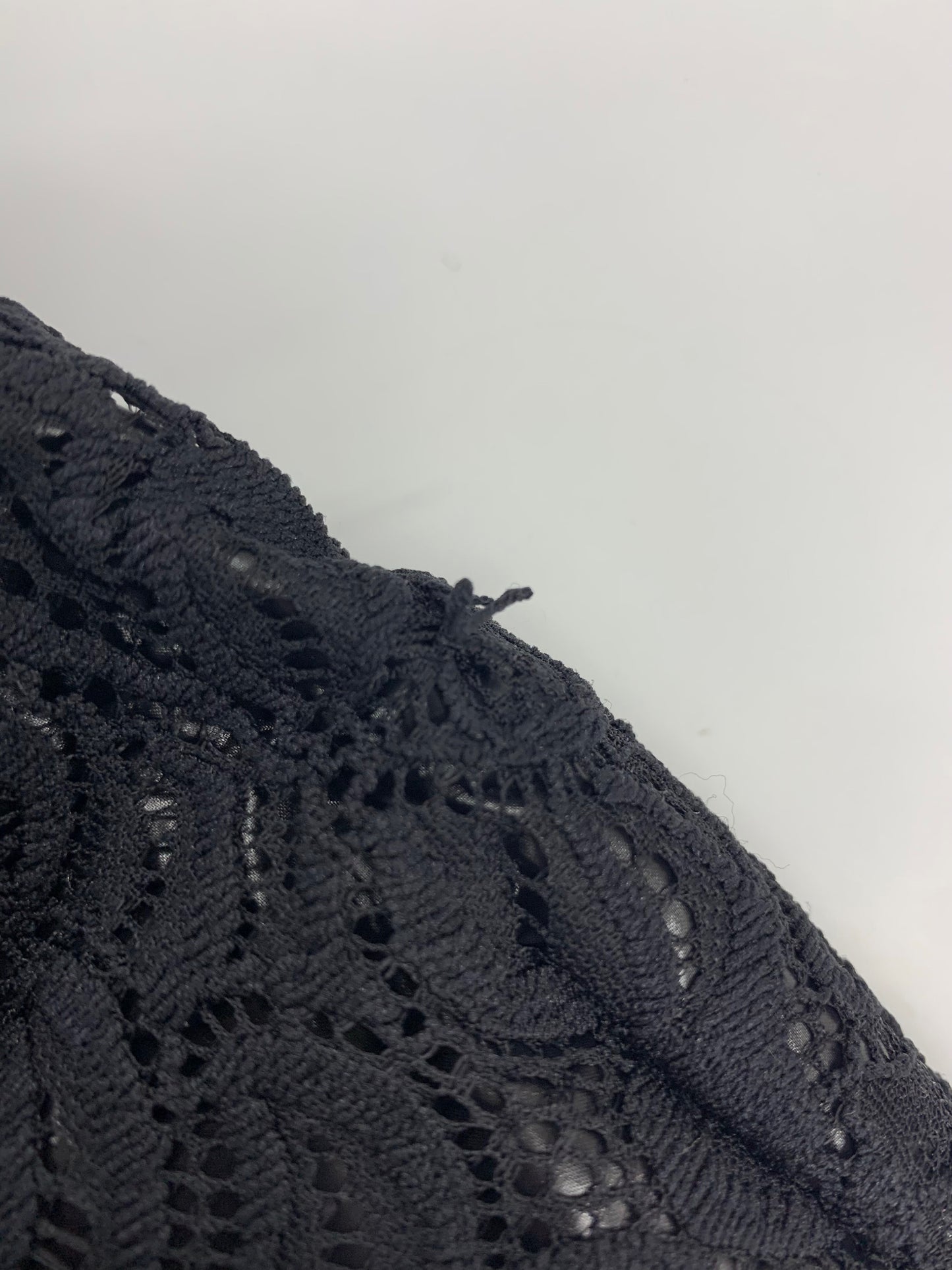 スーパービューティー 2228008 ダウンコート 40 ブラック レース袖 ジップアップ IT32ICLLC9VK