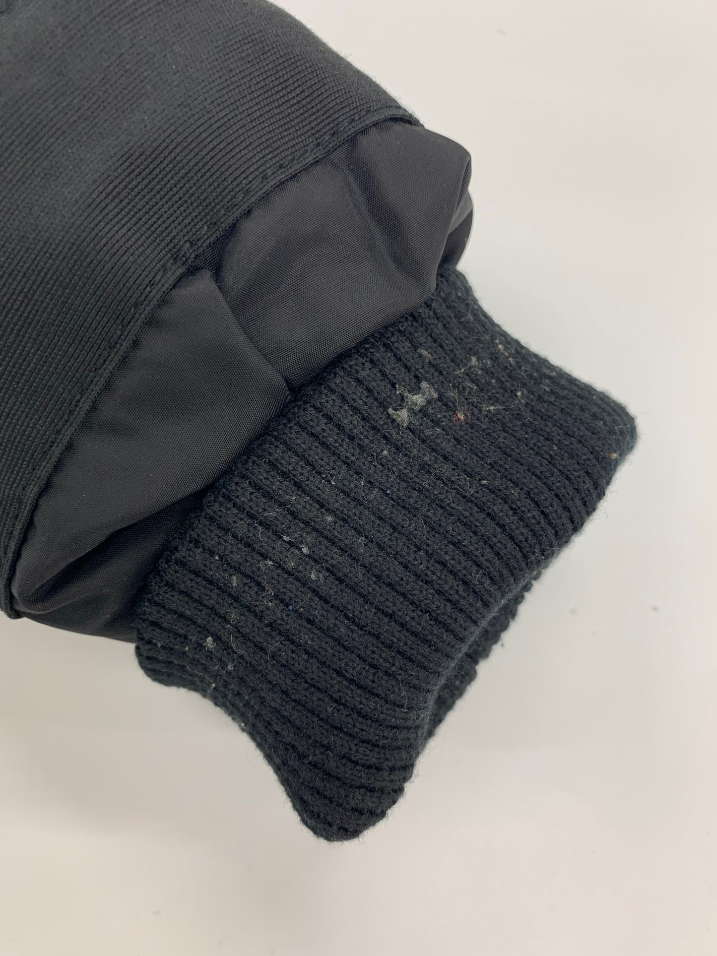 ムースナックルズ MK2229L3Q ダウンジャケット S ブラック ファーフード IT34F63DDNYG