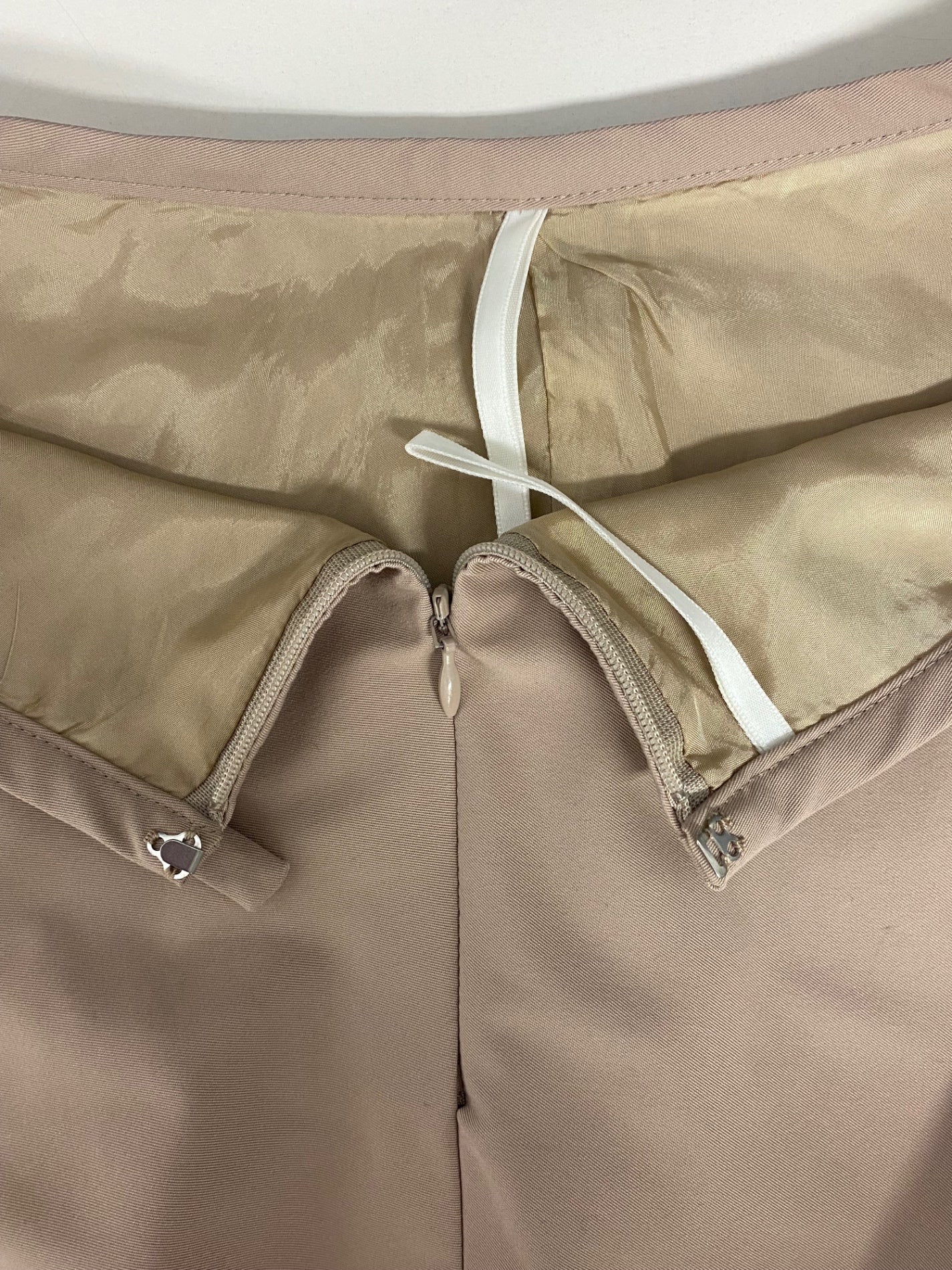 エムズグレイシー 017340 スカート 36 ベージュ スパンコール フラワー IT7XR65ZRO3H