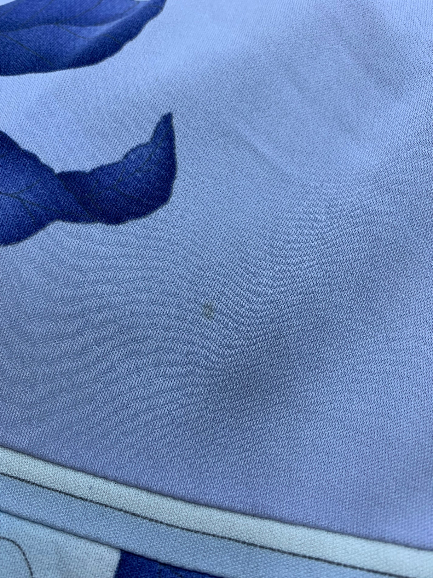 レオナールファッション 0190018 ワンピース 42 ブルー カンカン フラワーモチーフ ITL5N9IPQY5S