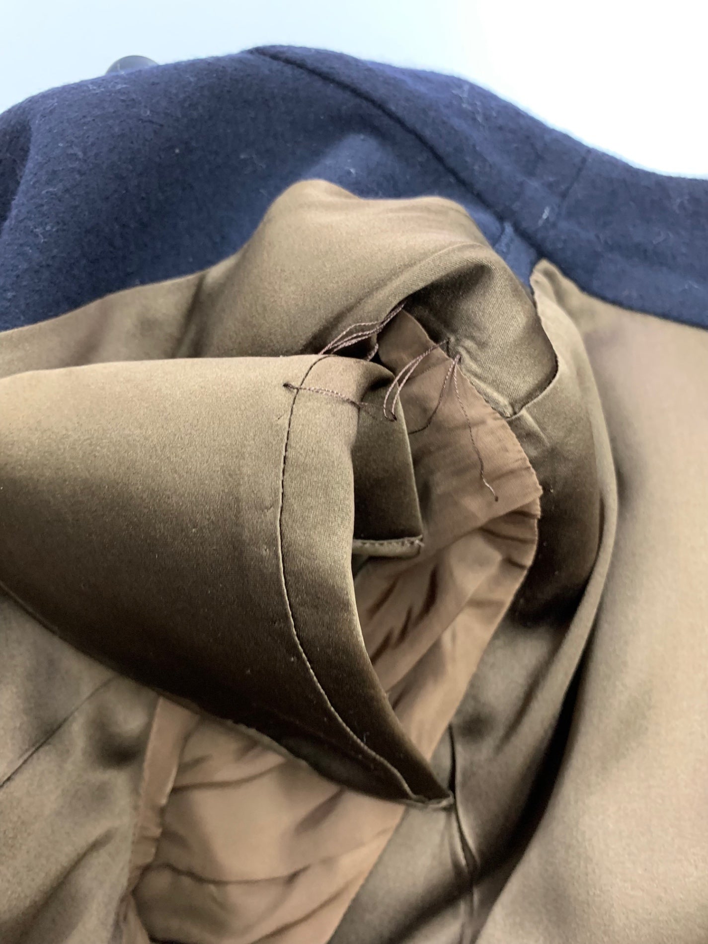 フォクシーブティック Coat Georgecing 36223 コート 38 ネイビー ITNL9AHVR9BS