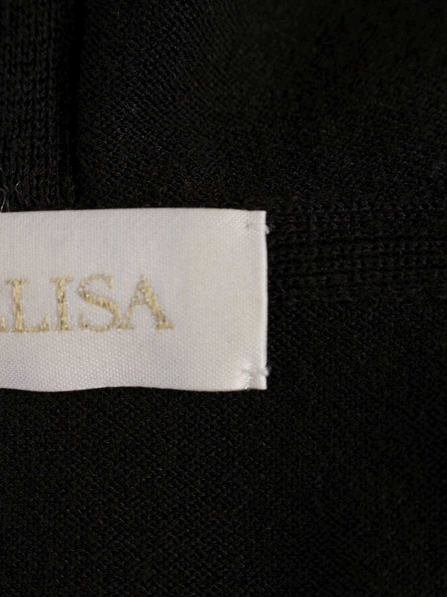 エリザ 27521081 カーディガン 2 ブラック ロング ITYWWTQ66MDG