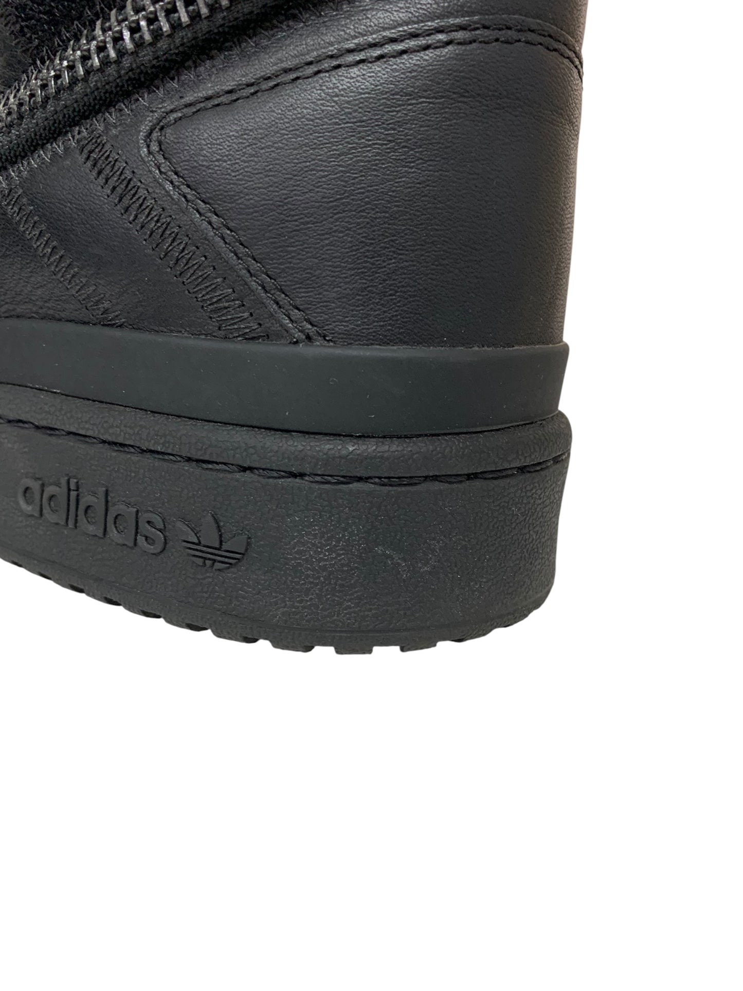 アディダス Y-3 フォーラム ハイ GZ8795 スニーカー 295 ブラック Y-3コラボ サイドジップ ITZI79Q67VJQ