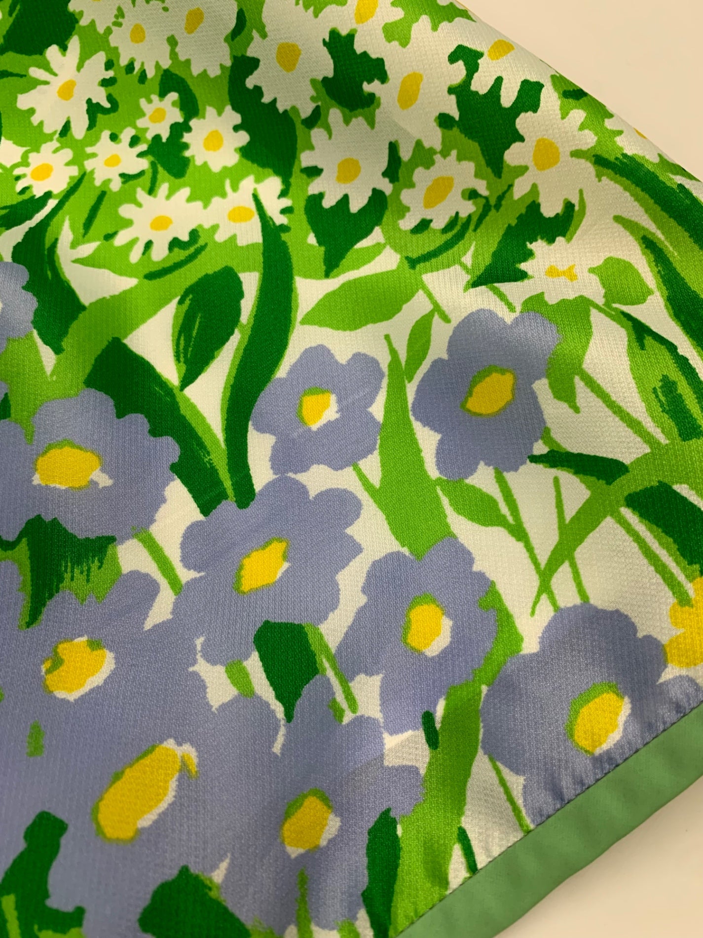 エムズグレイシー 011104 ワンピース 36 グリーン フラワーモチーフ リボン IT6PRIMYZLRO