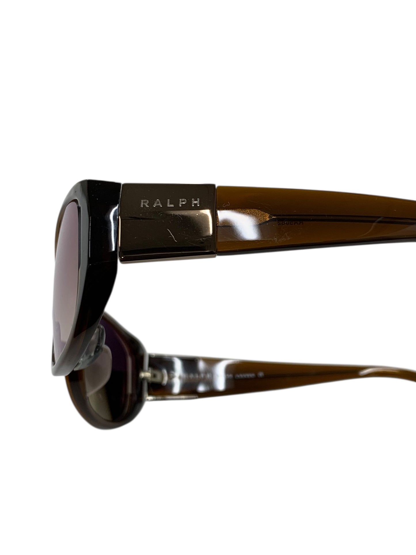 ラルフローレン RA5082 サングラス ブラウン セルフレーム フルリム ウエリントン ITD3O6EHPVQ4