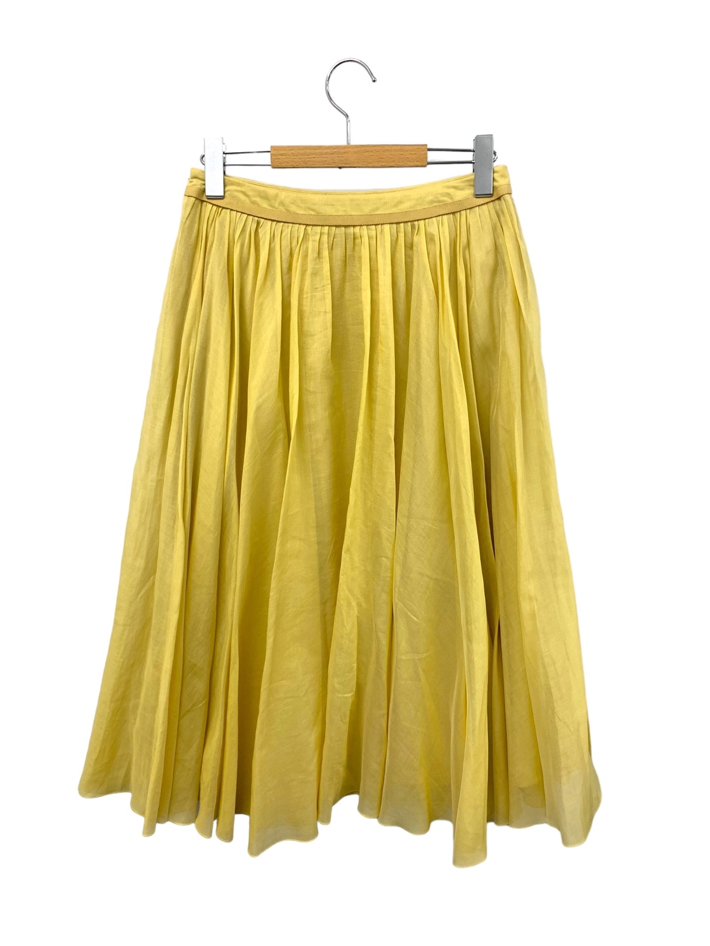 フォクシーブティック Skirt Sheer Circular 40950 スカート 40 イエロー IT56UDZE5VQW