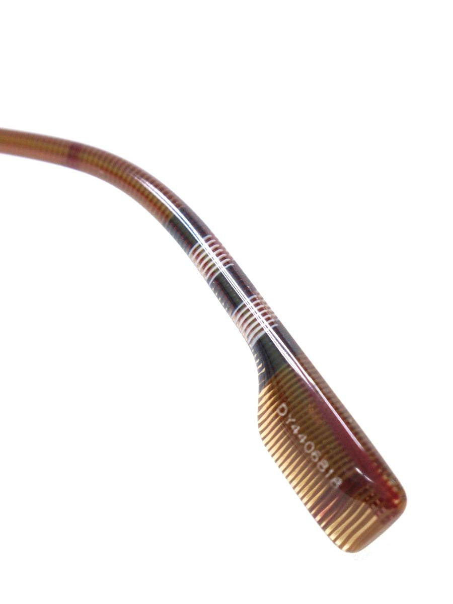 バーバリーロンドン 1374-T-D メガネ ブラウン スクエア チェック IT0SV7P9Y5L0 【SALE】